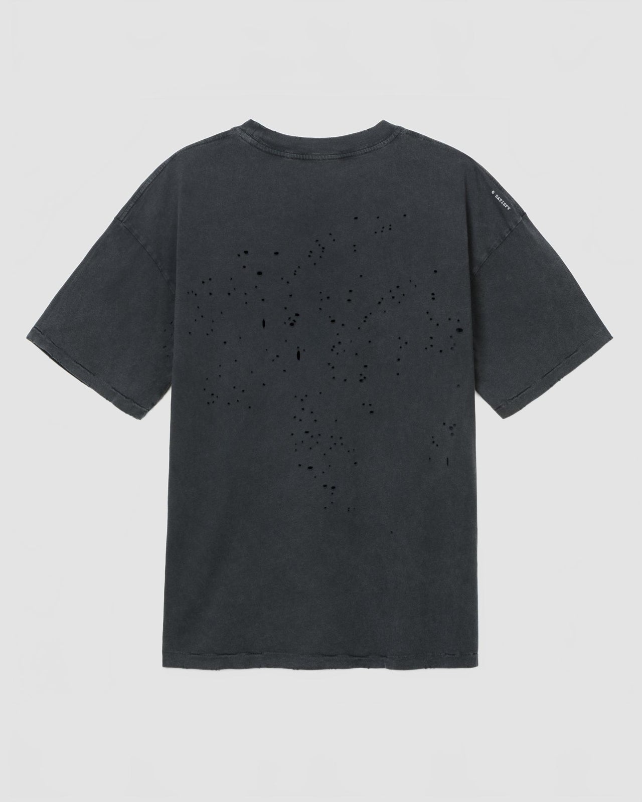 11006 00A16 mothtech t shirt aged black horse back