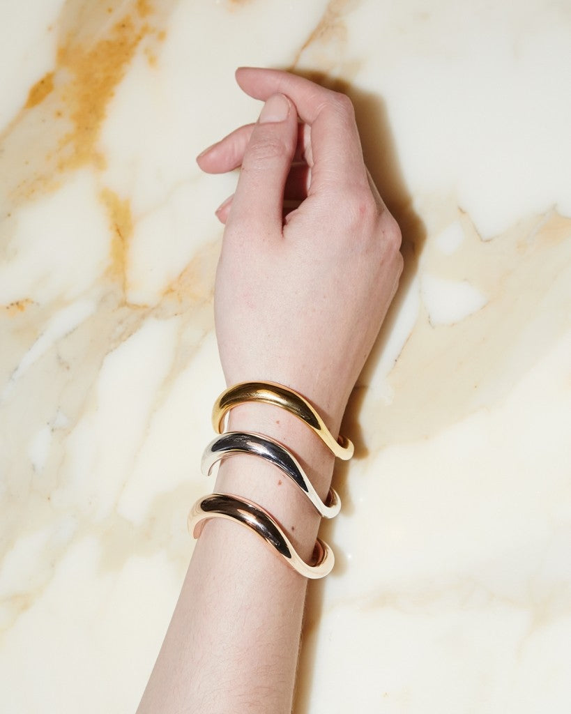 Charlotte Chesnais Turtle Bracelet Vermeil