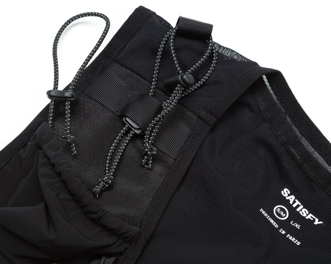34005 BK SA justice cordura 5l hydration vest black focus2