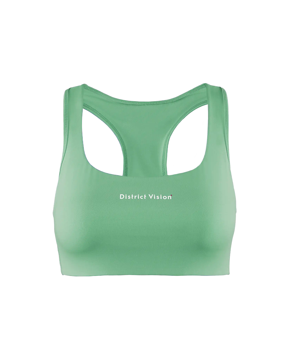 Brassière à double épaisseur menthe