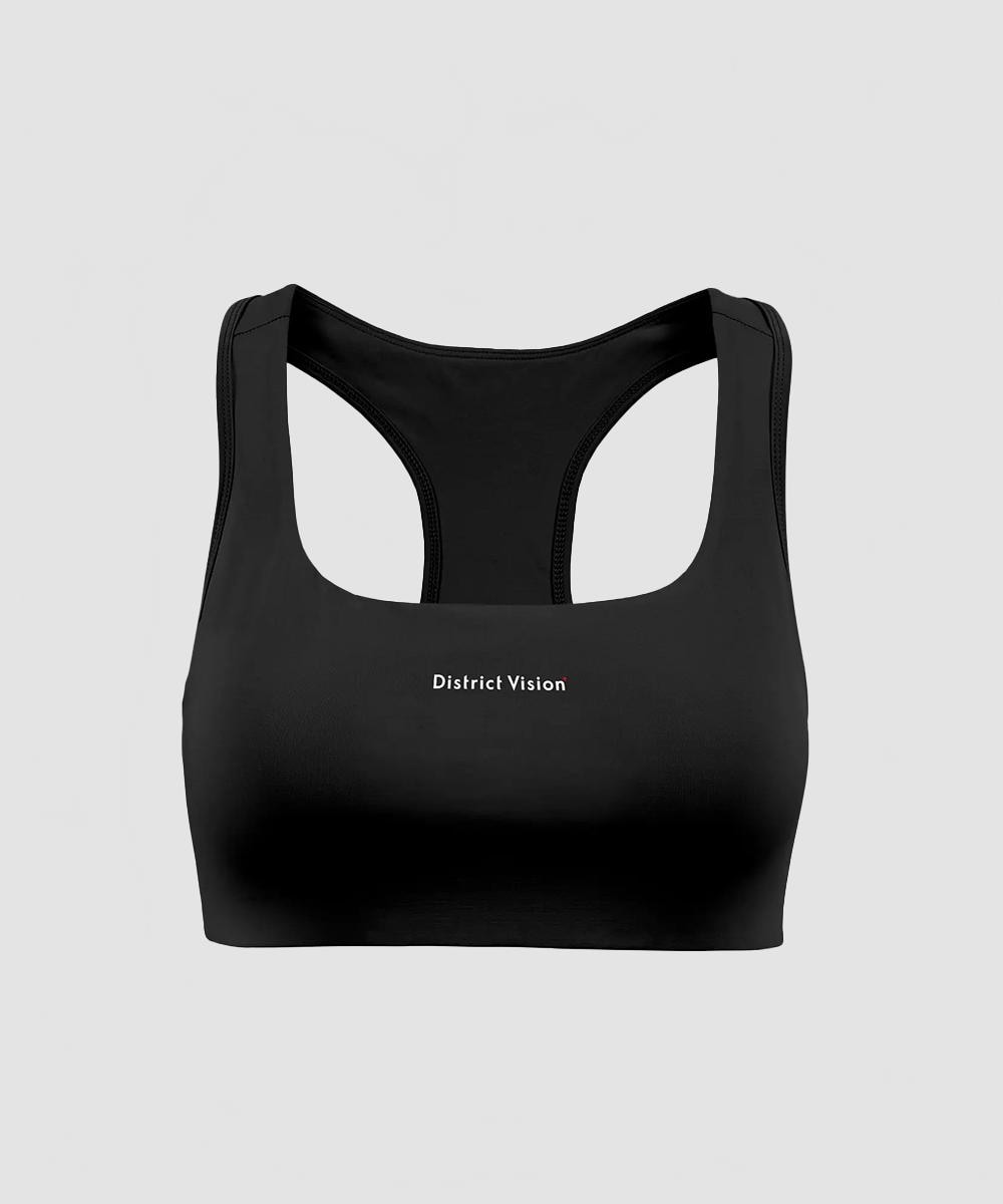 Brassière à double épaisseur noir