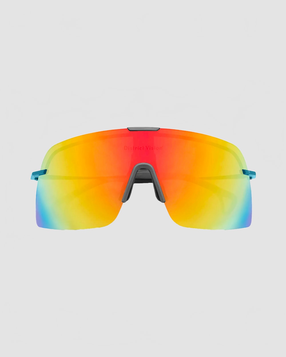 Lunettes de soleil Yusuke Alpine Blade Bleu Jade/Miroir spectral D+