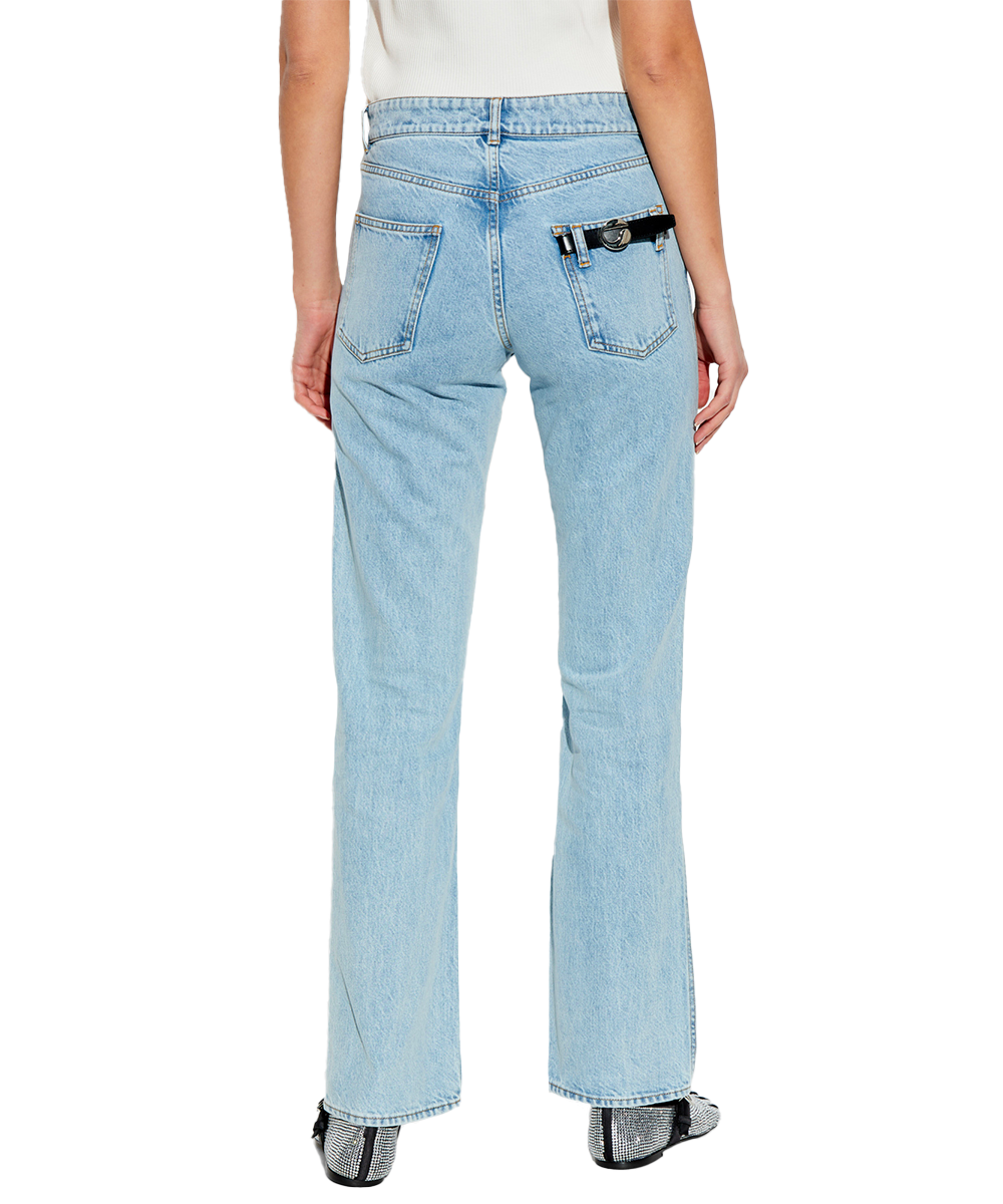 x Disney Jean Couronne bleu délavé