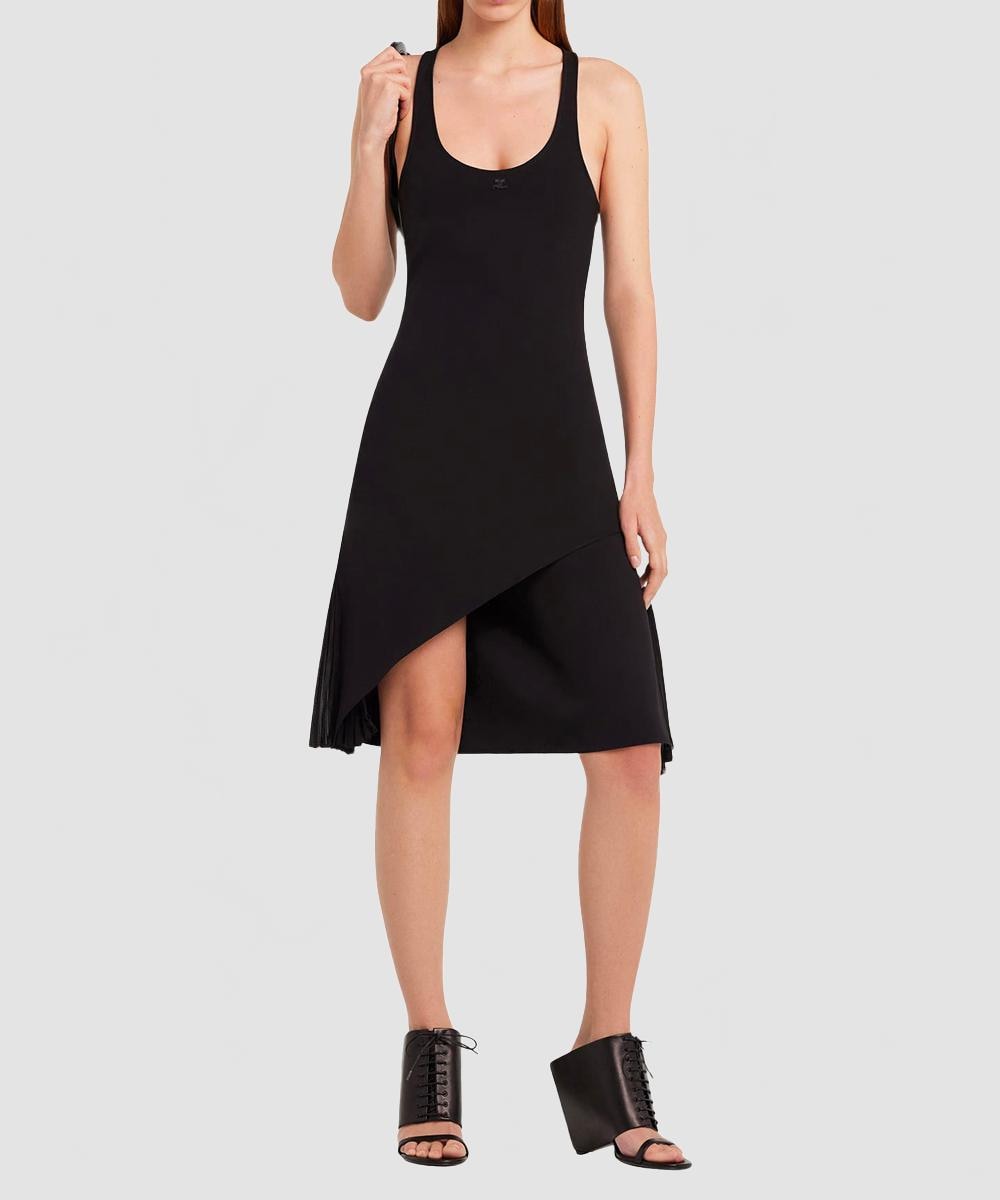 Robe Infini à volants noir