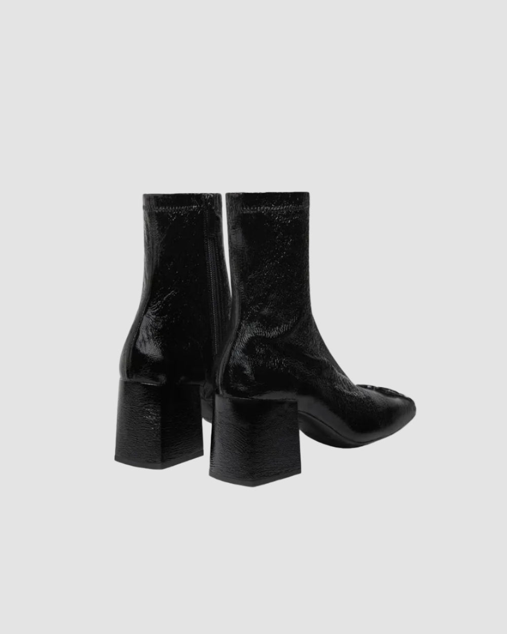 Bottines Réédition en vinyle noir
