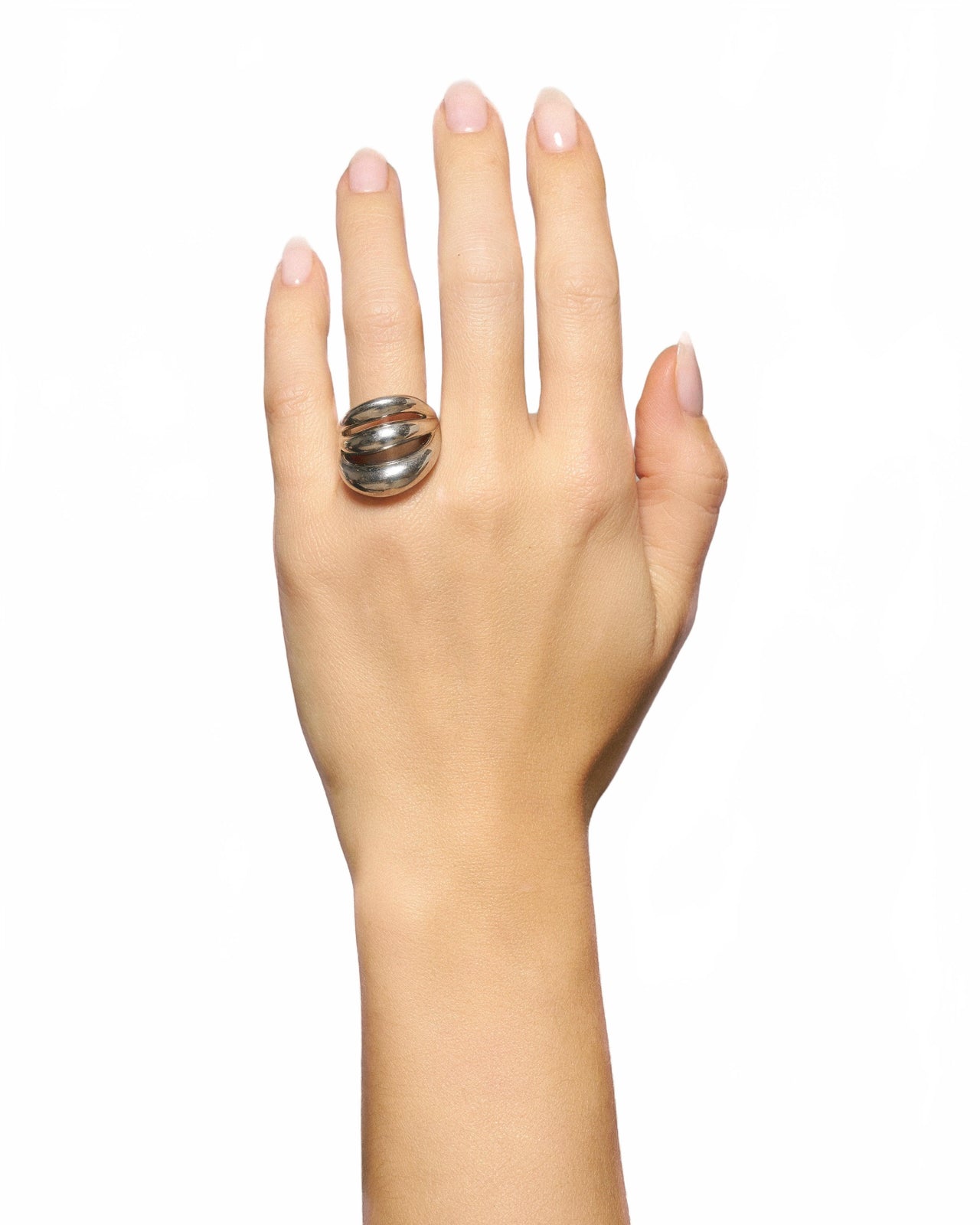 Triptych Blow Up Ring - Panconesi - Silver