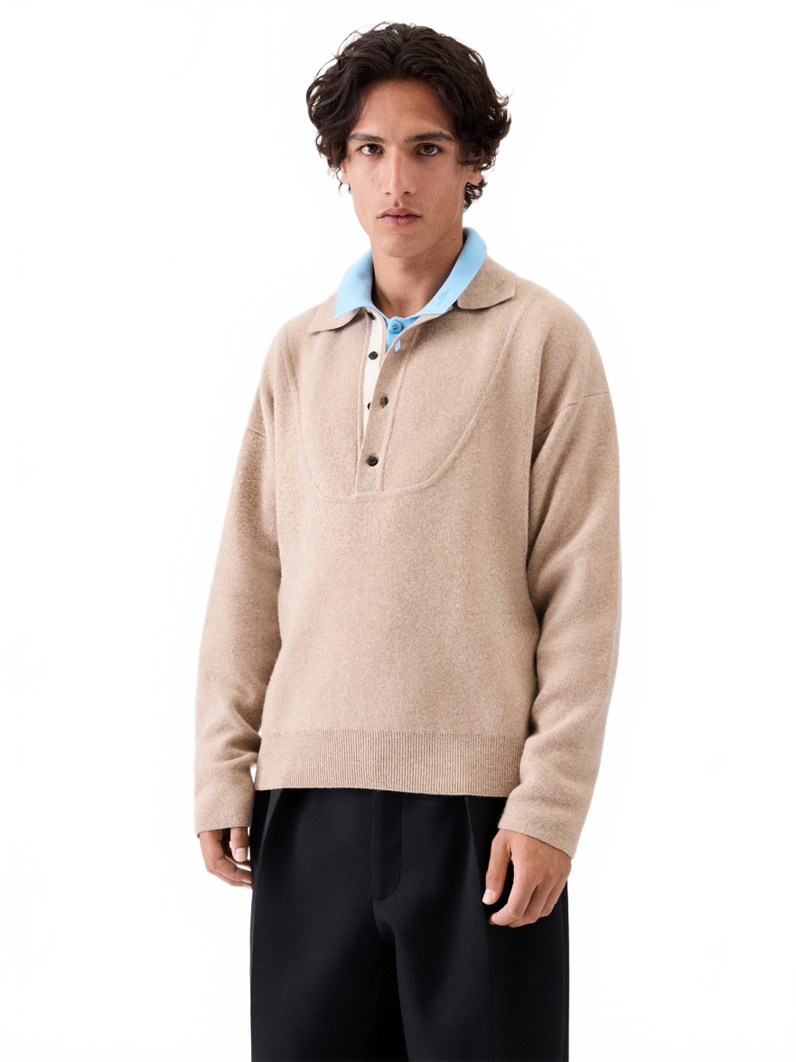 La Maille Vareuse Pallone - Jacquemus - Beige