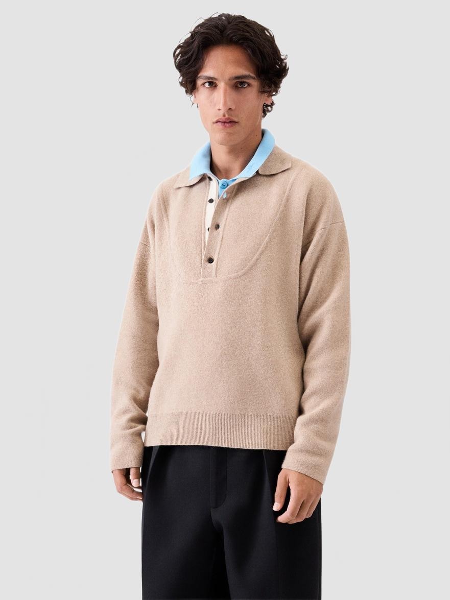 La Maille Vareuse Pallone - Jacquemus - Beige