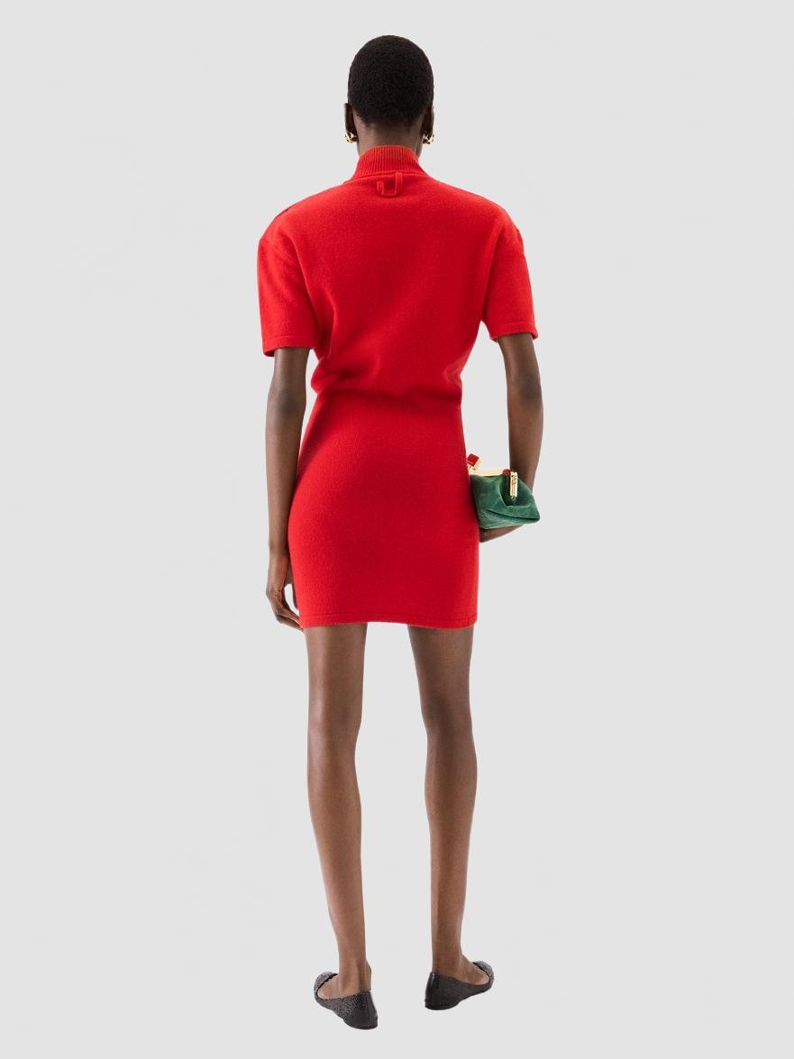 La Robe Maille Castagna - Jacquemus - Red