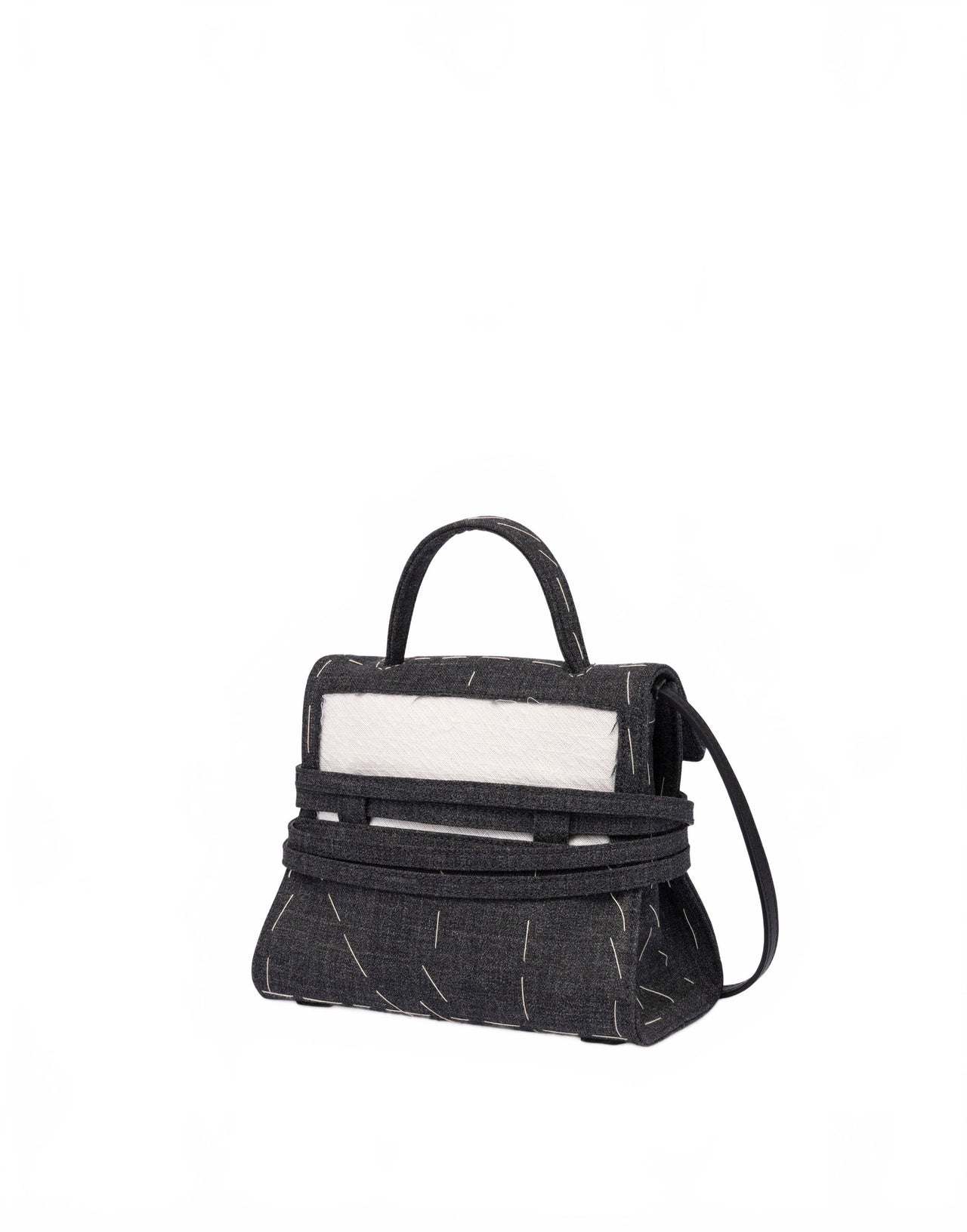 Tie Me Laine Small - Moschino - Noir