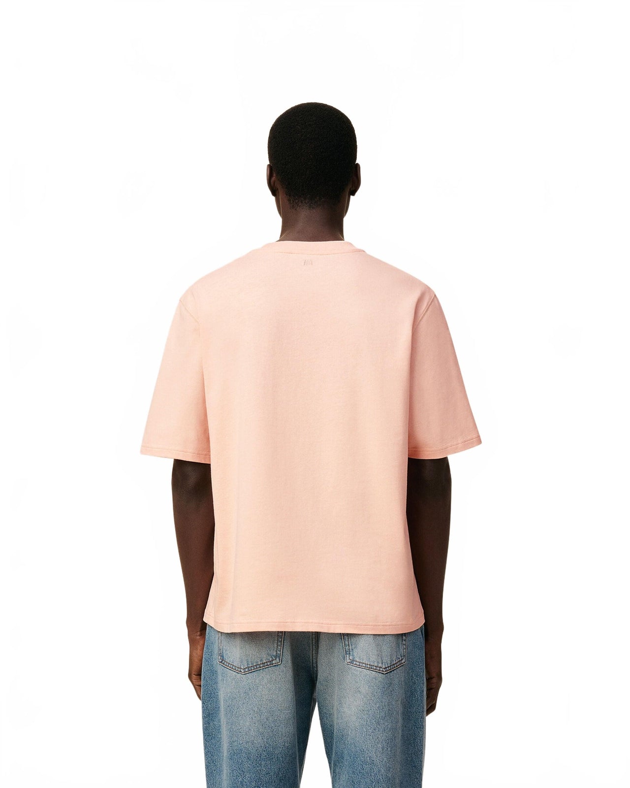 Tshirt Grand Adc Embosse - Ami - Poudre