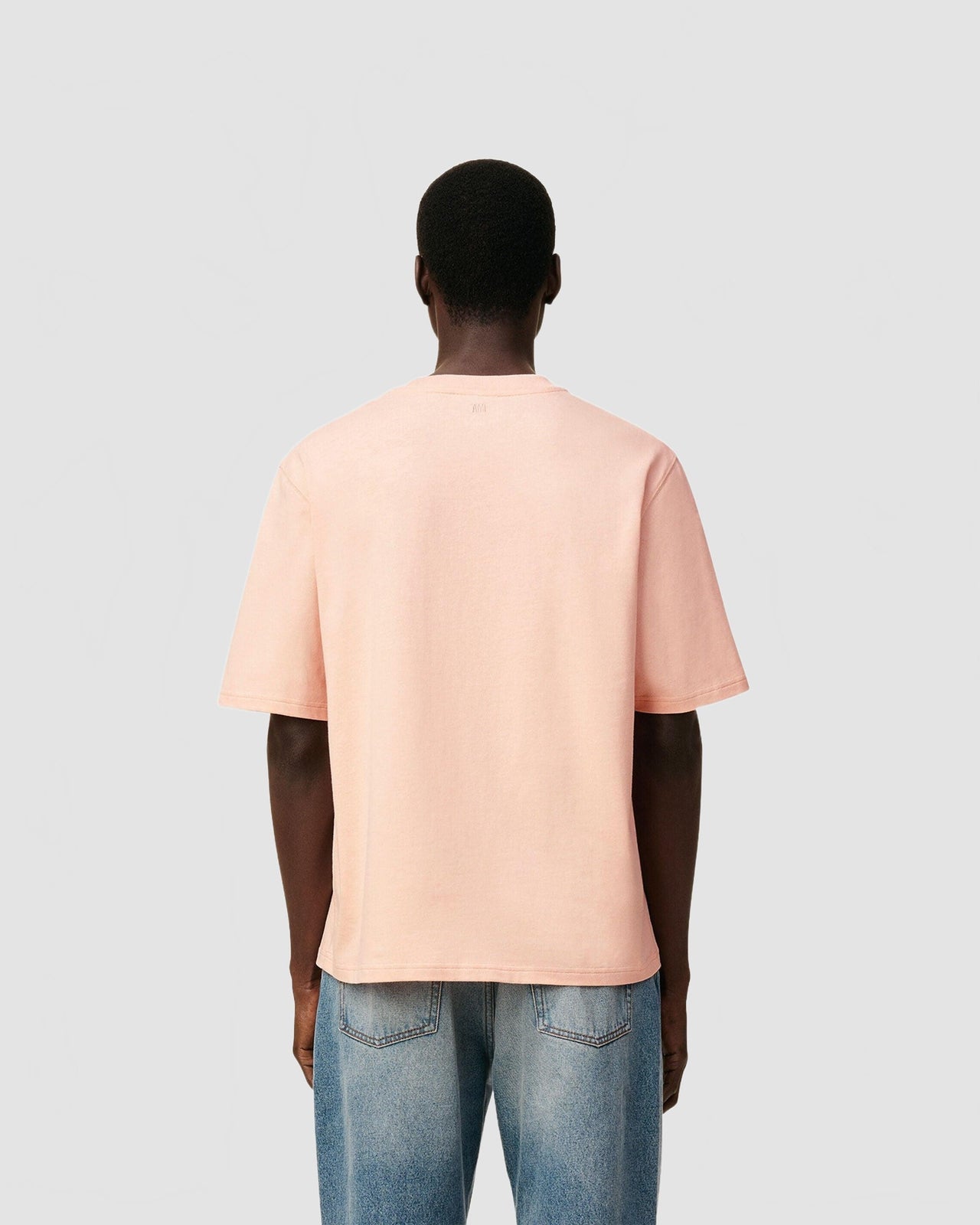 Tshirt Grand Adc Embosse - Ami - Poudre