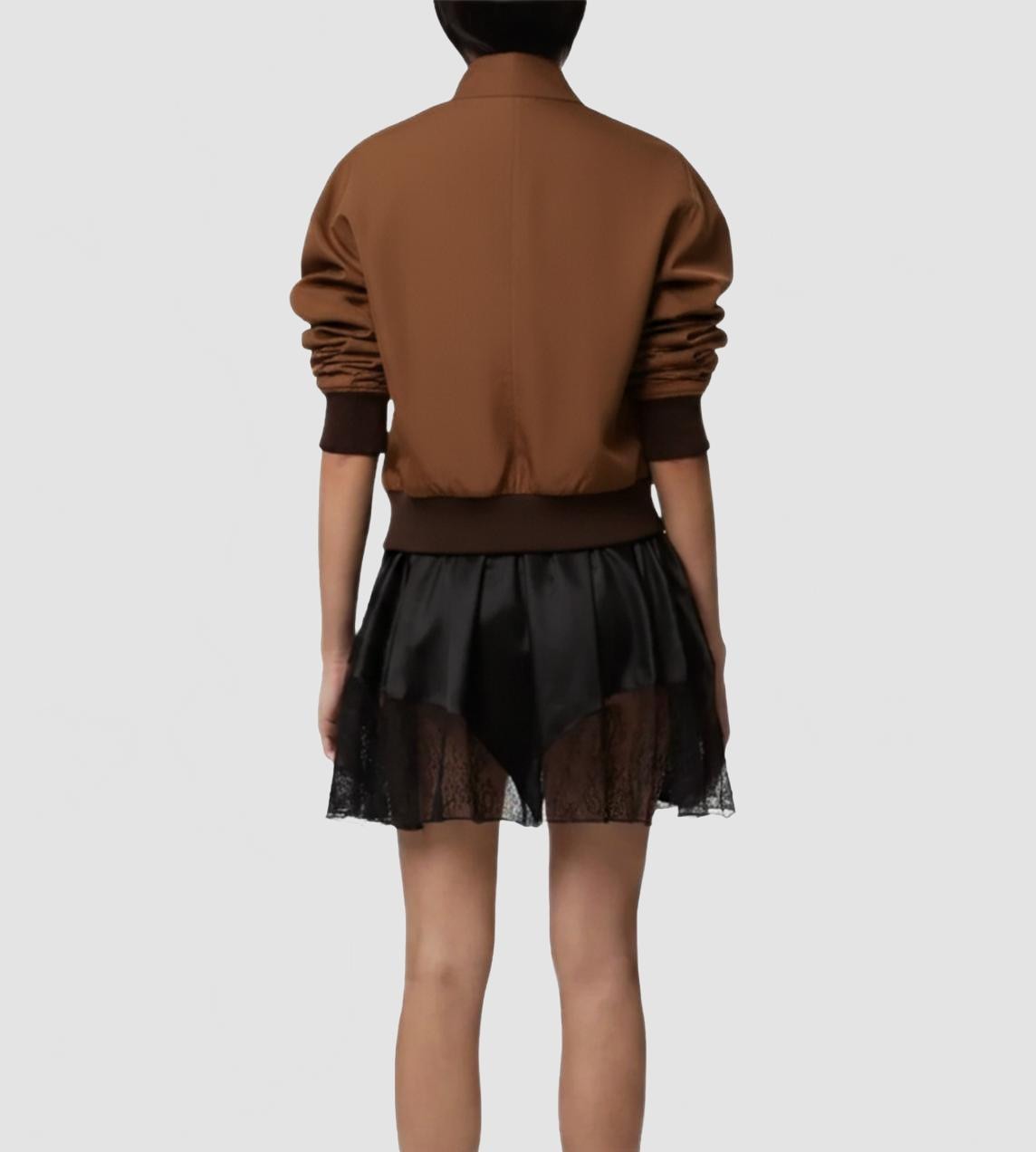 Blouson Ottoman A Echarpe - Nina Ricci
