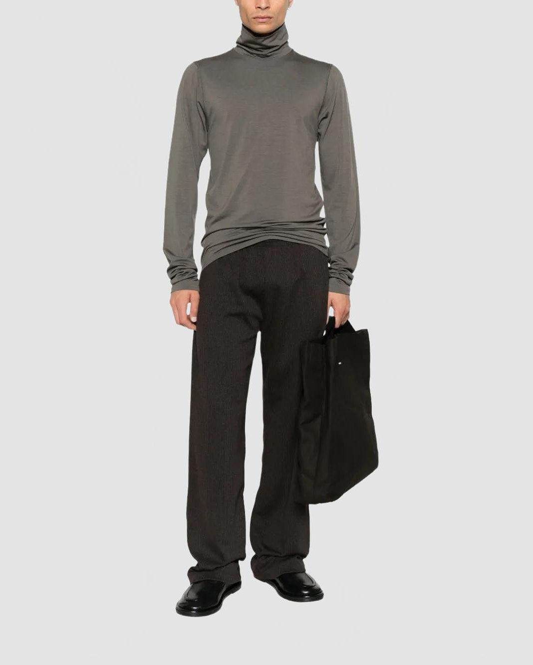 Polar Jersey Turtleneck - Rier - Camoscio
