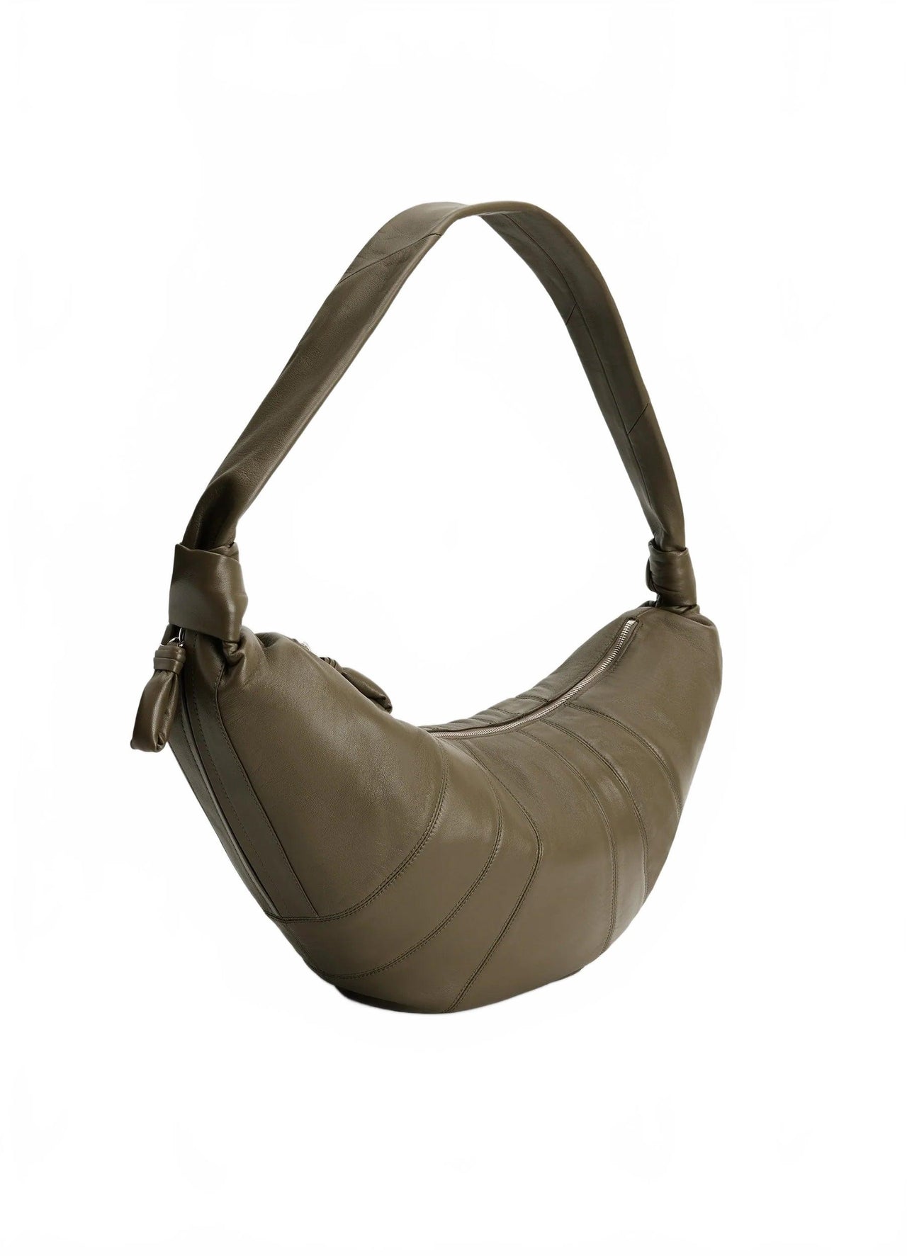 Large Croissant Bag - Lemaire - Dark Khaki