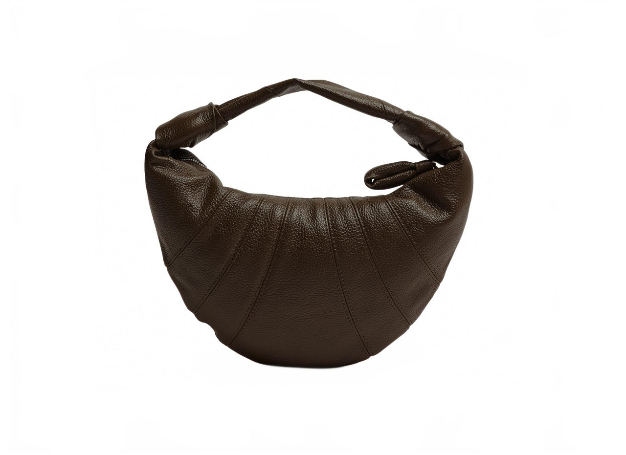 Mini Fortune Croissant Bag - Lemaire - Dark Olive