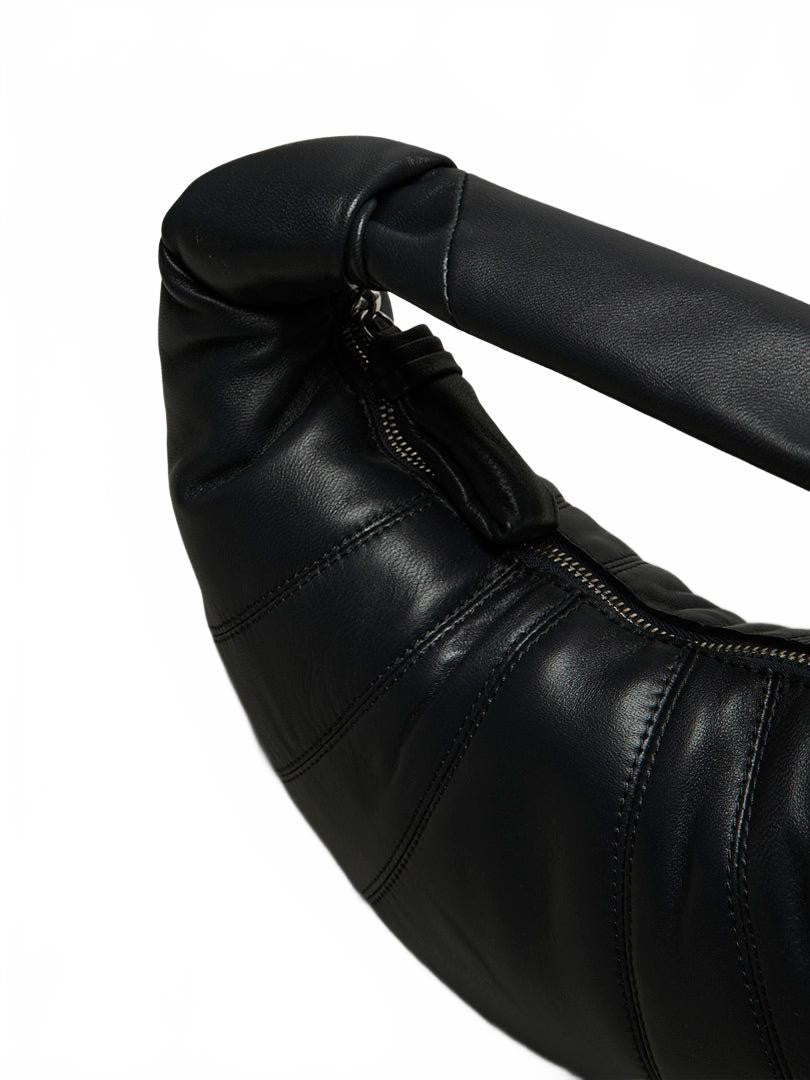 Mini Fortune Croissant Bag - Lemaire - Granite Blue