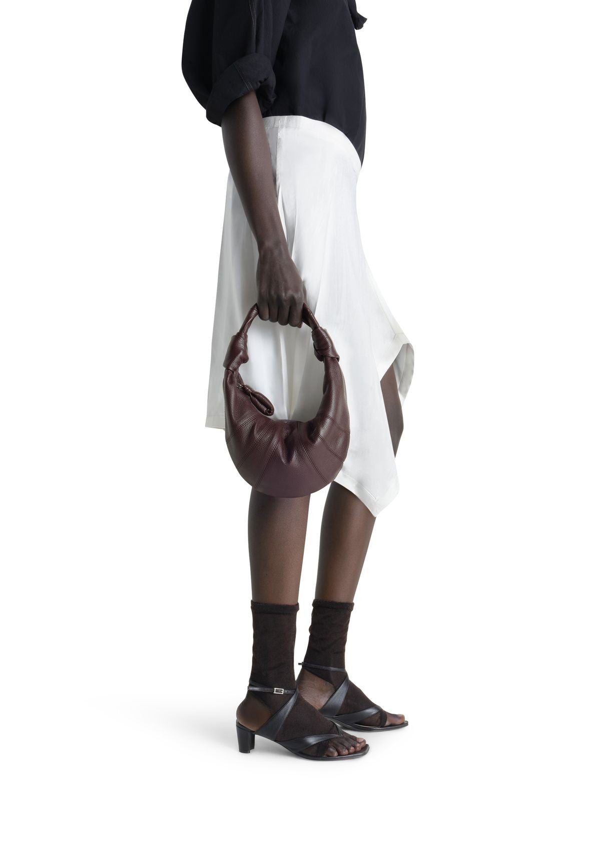 Mini Fortune Croissant Bag - Lemaire - Tiramisu