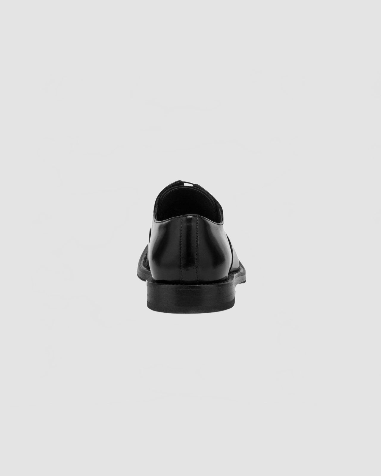 Derby En Veau Brossé Homme - Moschino - Noir