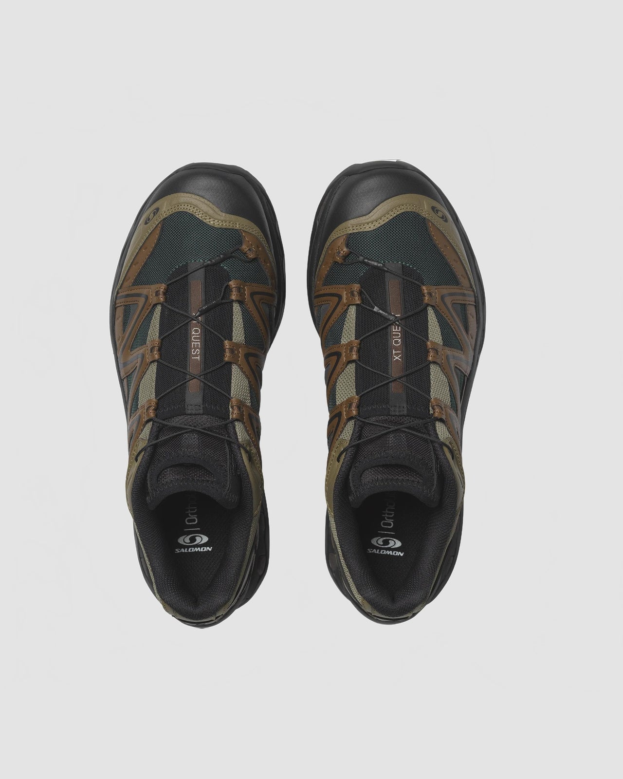 Shoes XT-QUEST - Salomon - Black / Dark Earth / Stoneg