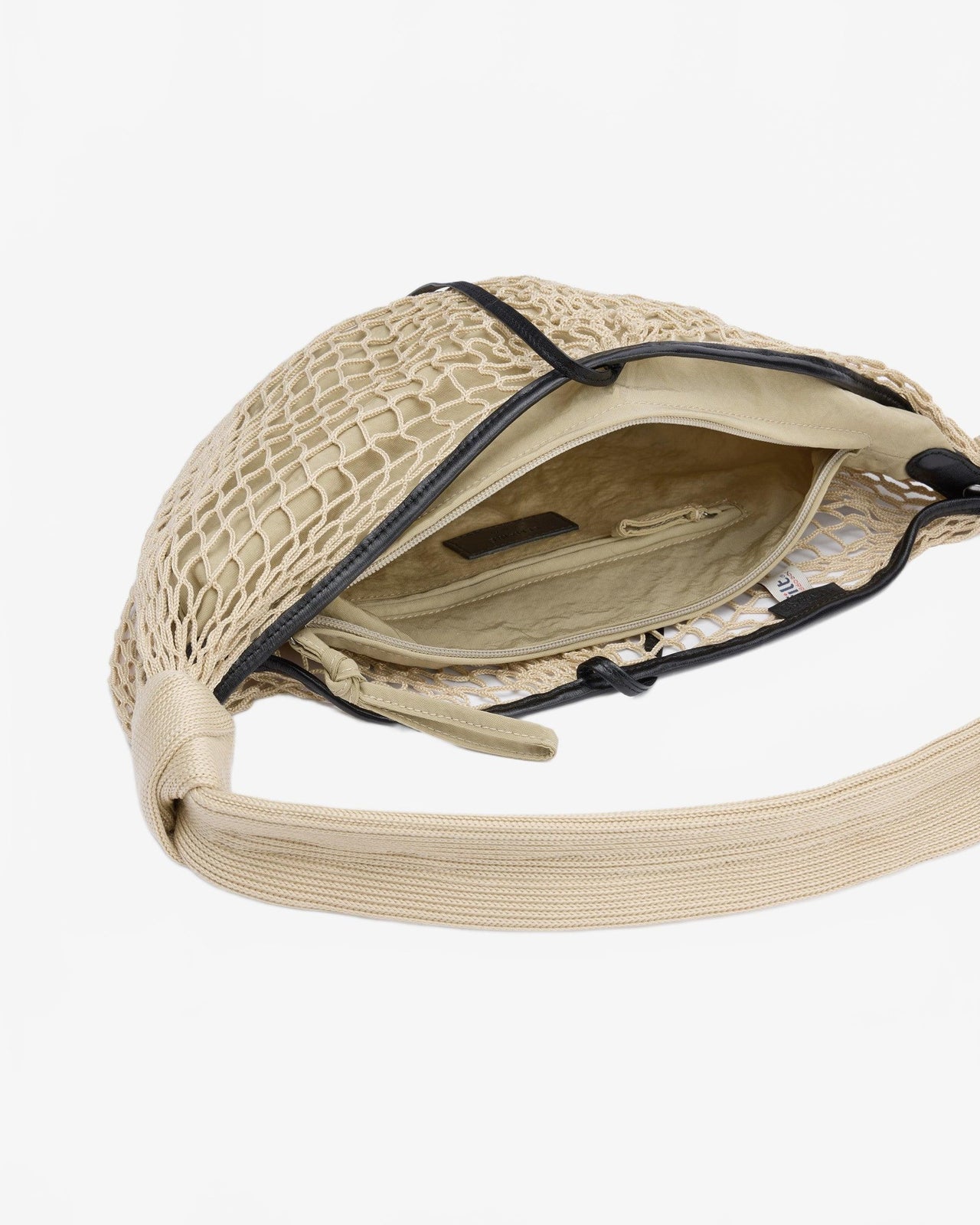 Fortune Croissant Filt Bag - Lemaire - Light Beige