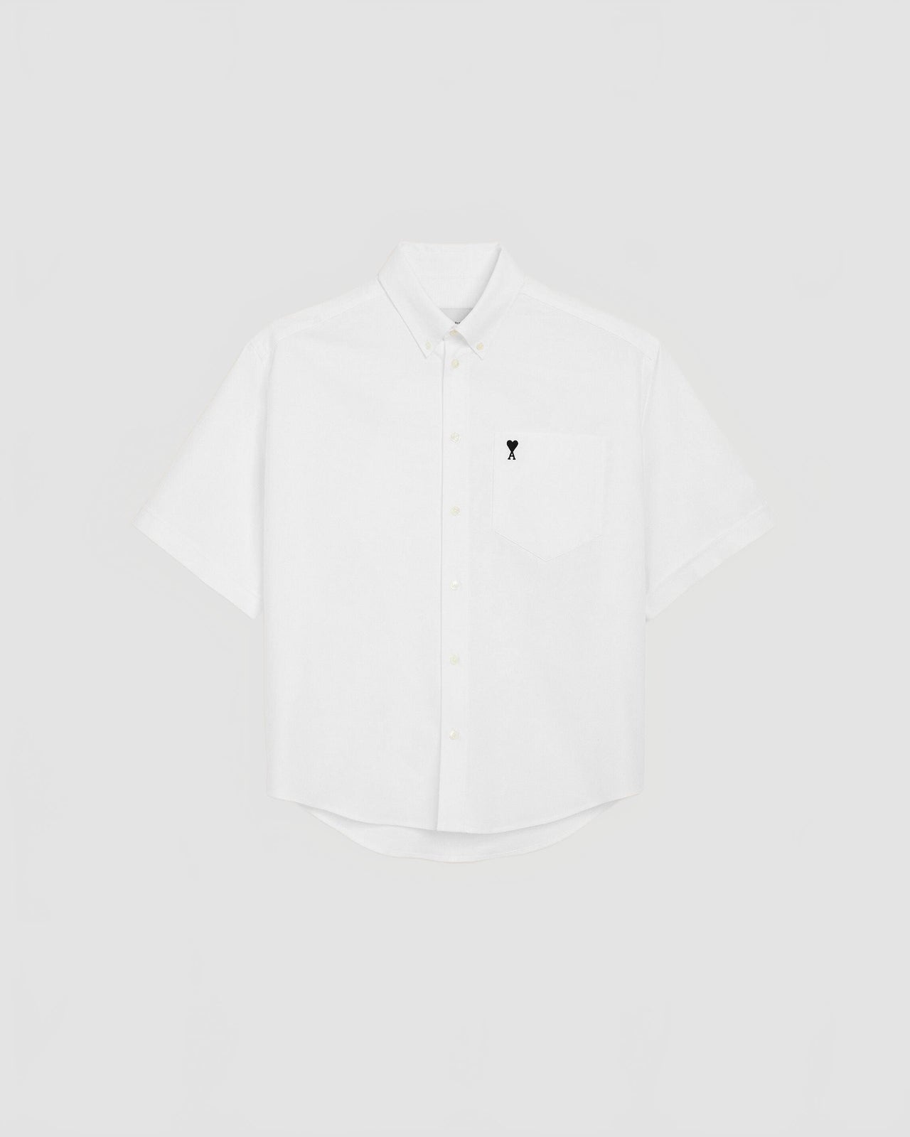Chemise Boxy Manches Courtes Ami De Coeur Oxford - Ami - Blanc Naturel