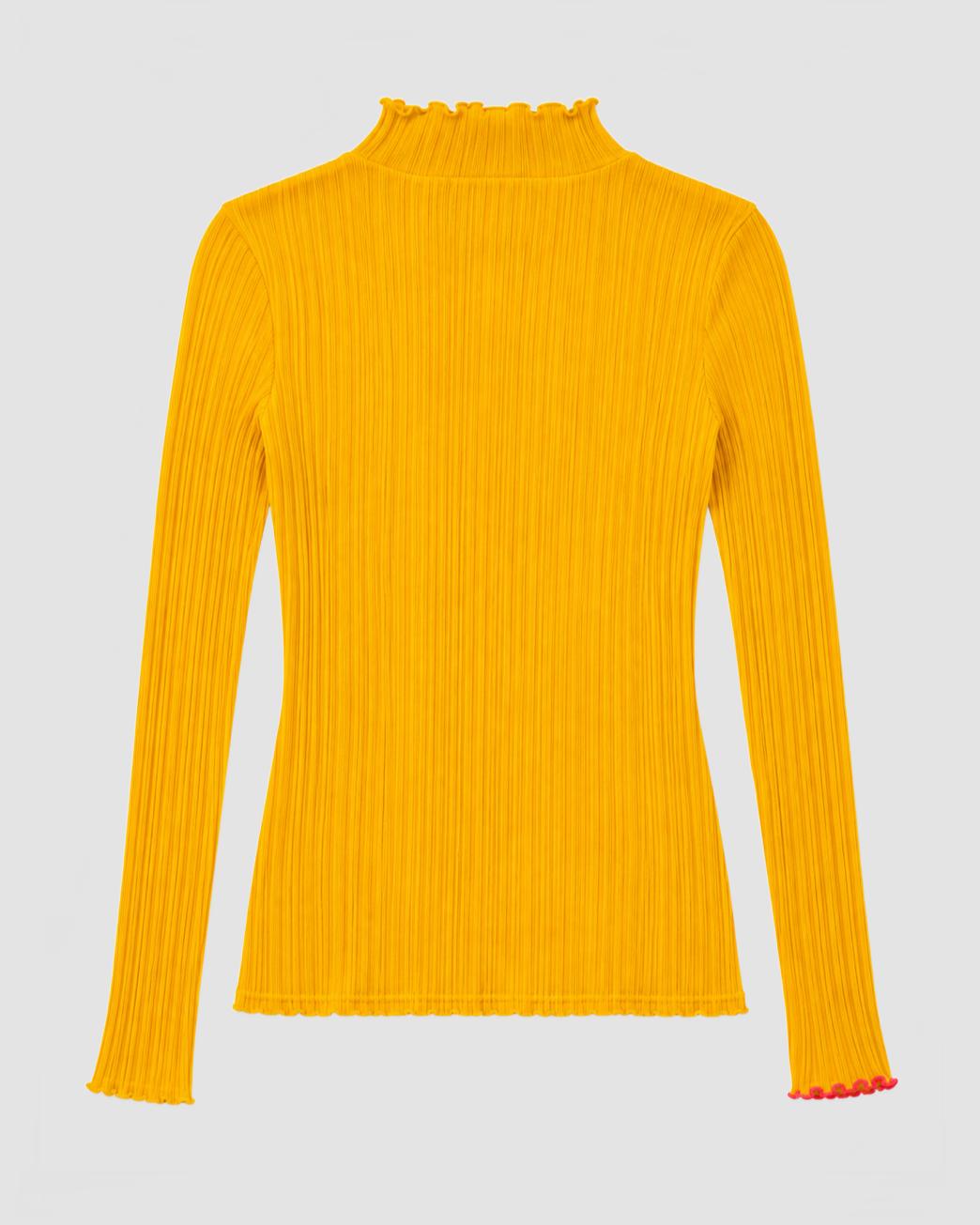 Fitted 20Ribbed 20Top 20 20La 20Fetiche 20 20Yellow 202