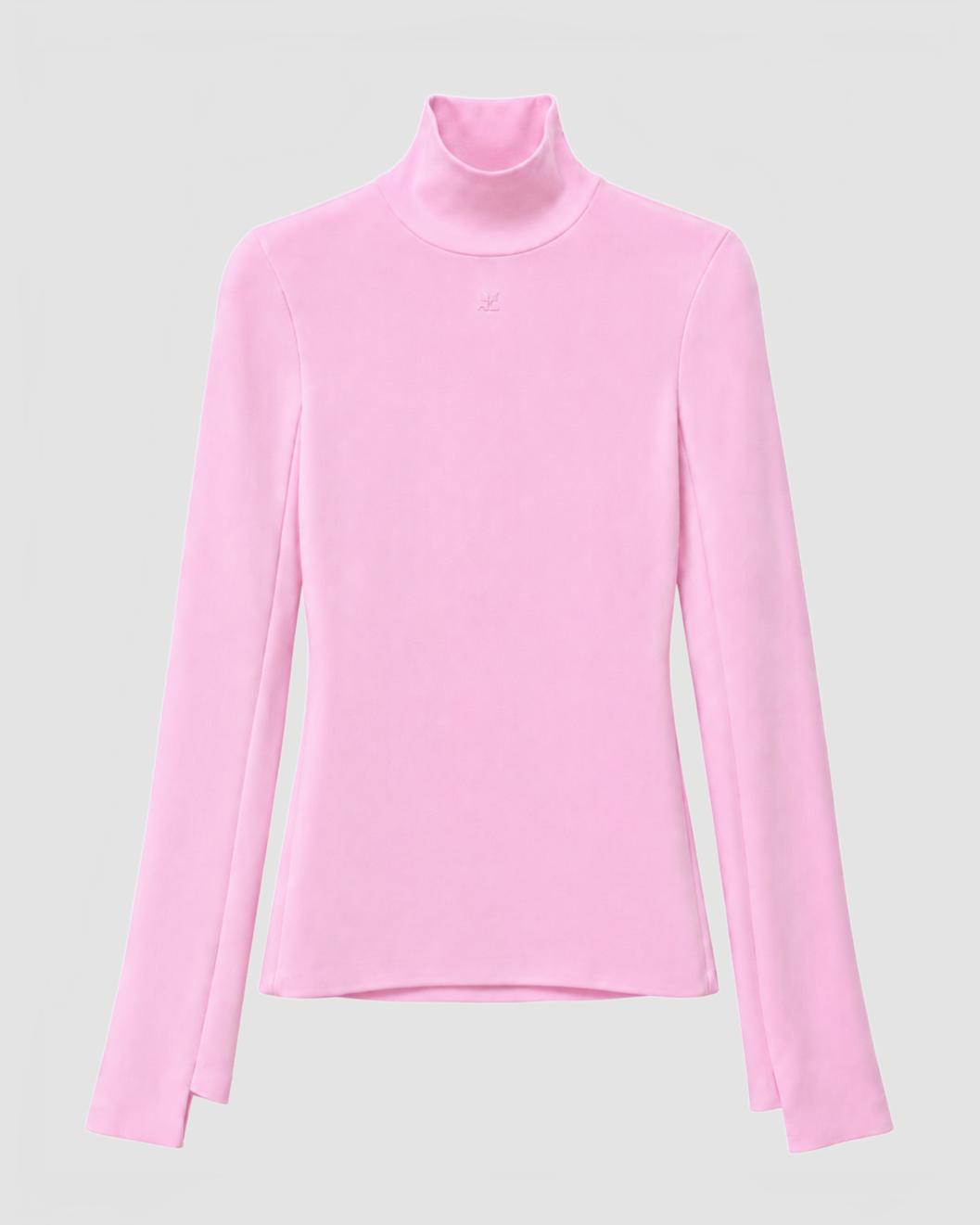 Interlock 20Mockneck 20Sweater 20 20Courreges 20 20Powder 20Pink 201