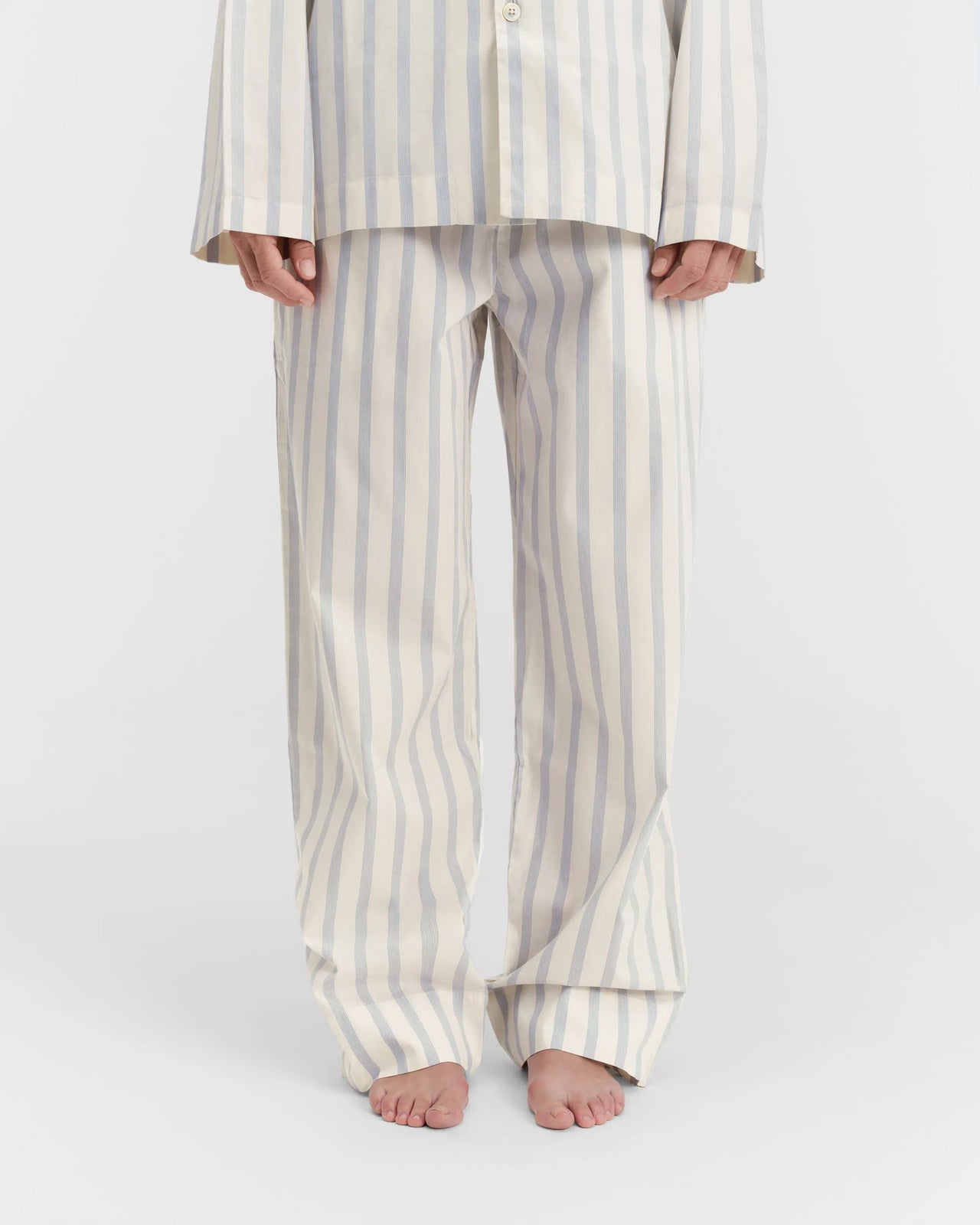 Tekla Poplin Sleepwear Pants Needle Stripes female SWP NS 1 HOVER