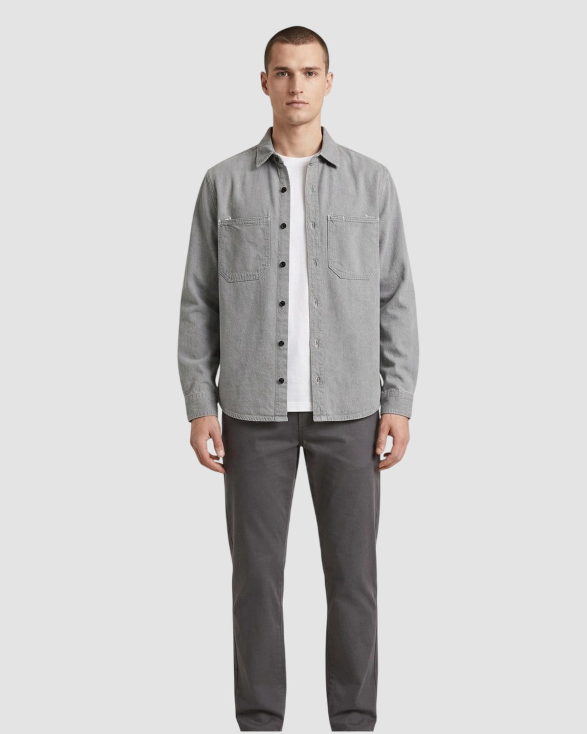 a regular 2 pkt shirt l s g star x raw research rinsed 3
