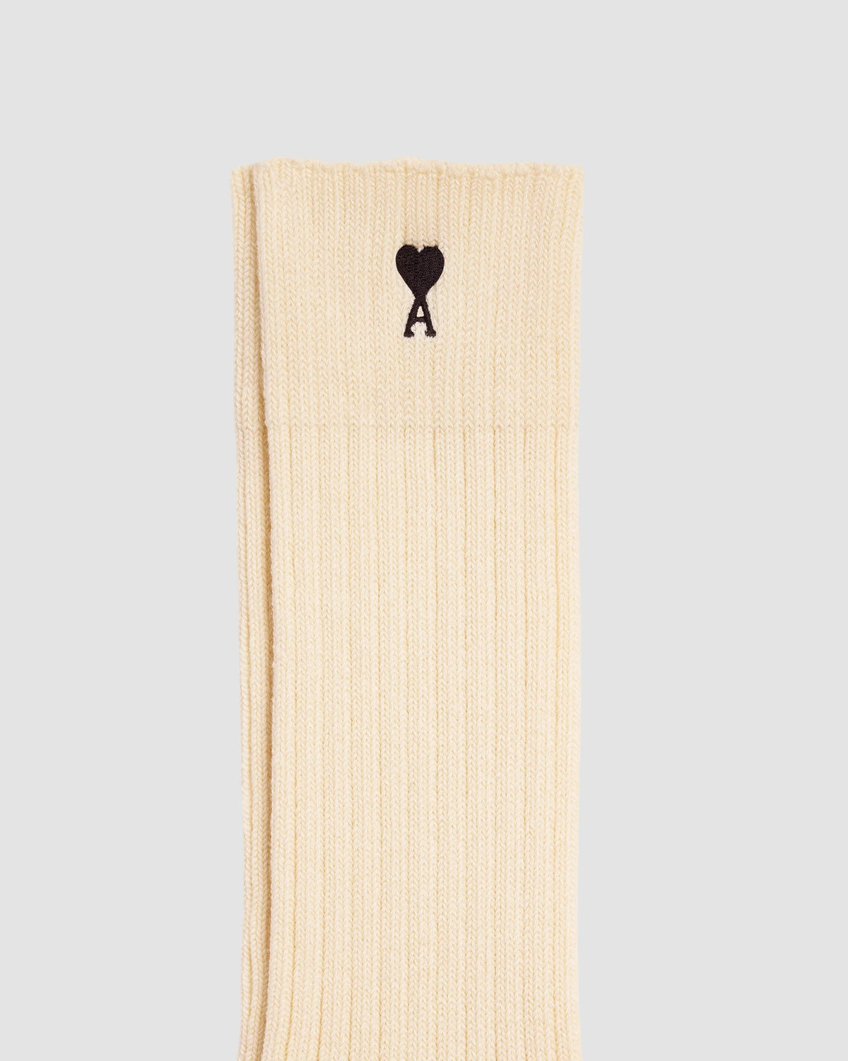 ami de coeur embroidery socks ami ivory 3