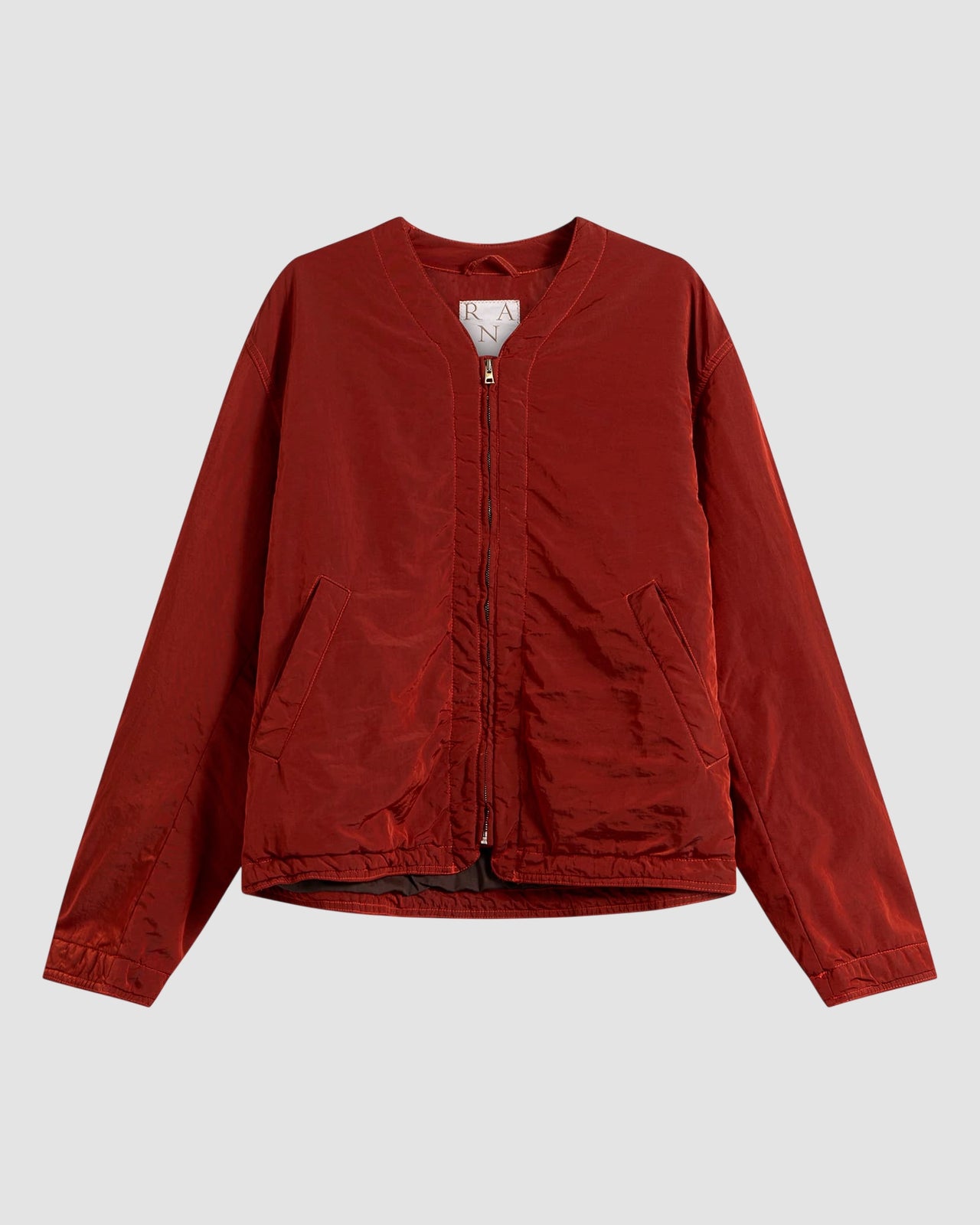 ascender canvas nylon jacket ranra cherry mahogany 1