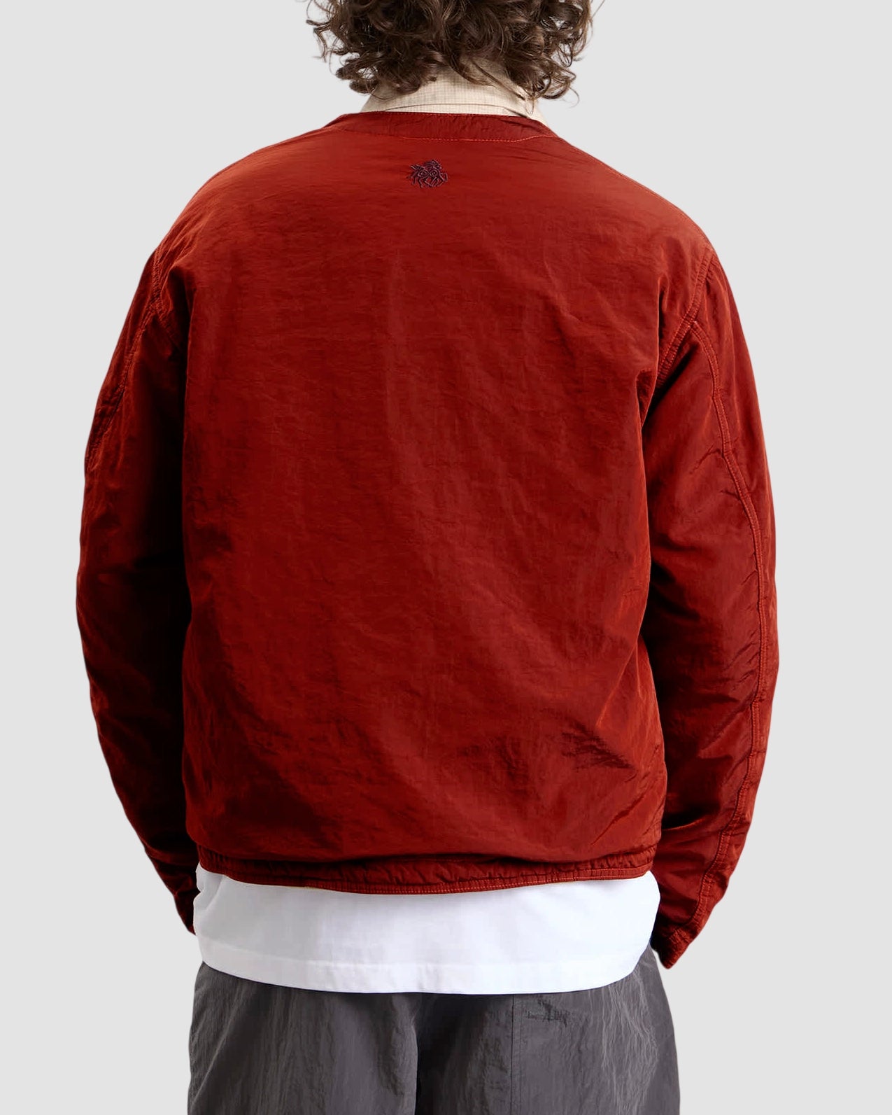 ascender canvas nylon jacket ranra cherry mahogany 3