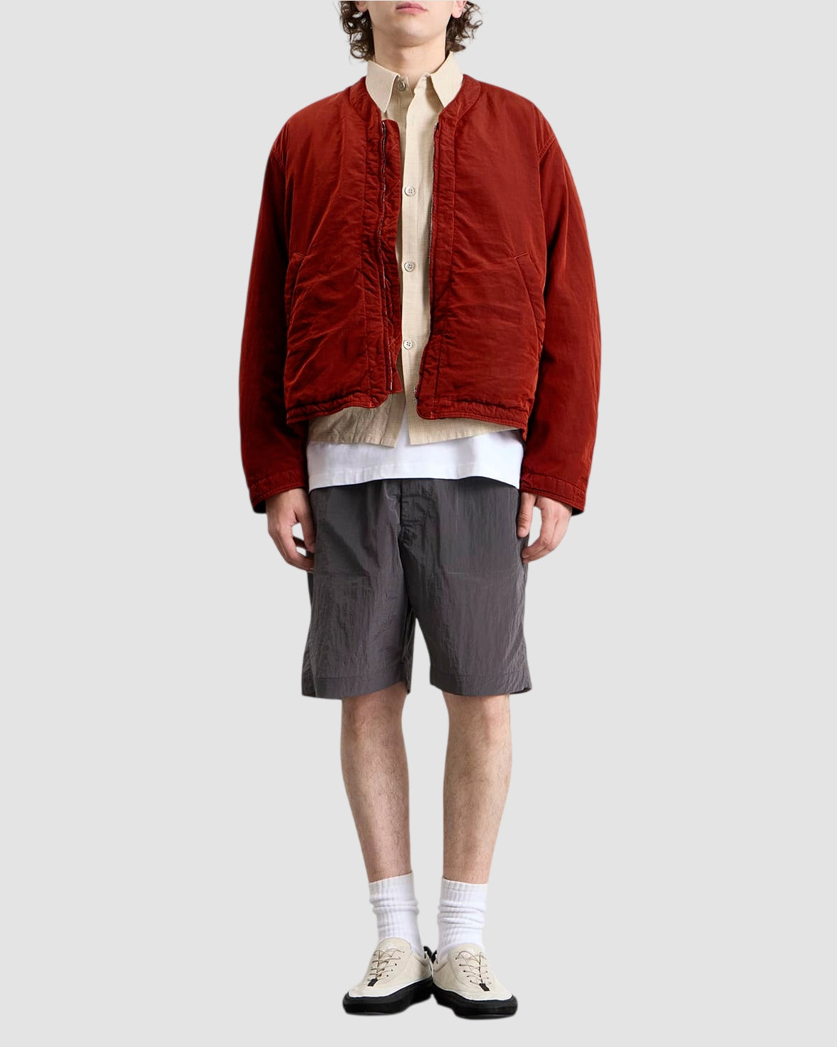 ascender canvas nylon jacket ranra cherry mahogany 4