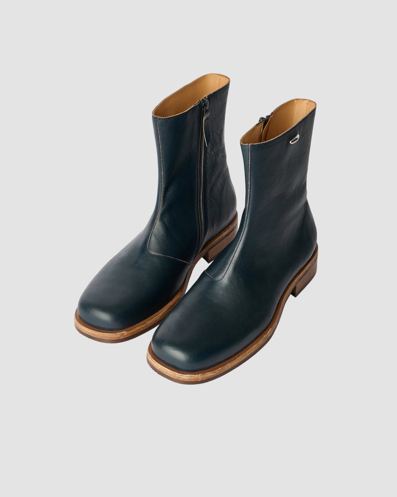 camion boot our legacy station blue pliable bovine 7