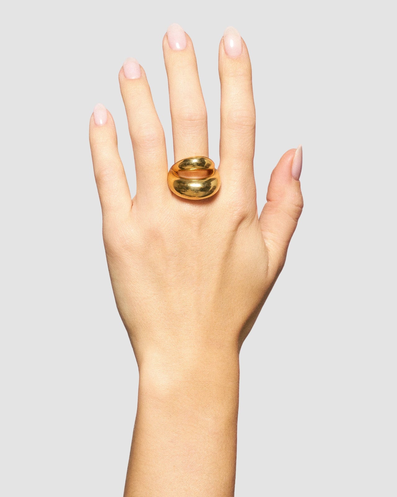 double blow up ring panconesi gold 2
