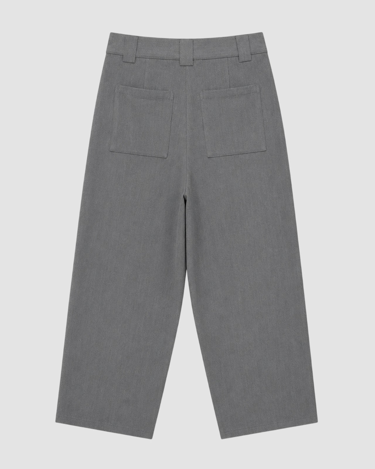 double faced wide trousers 1