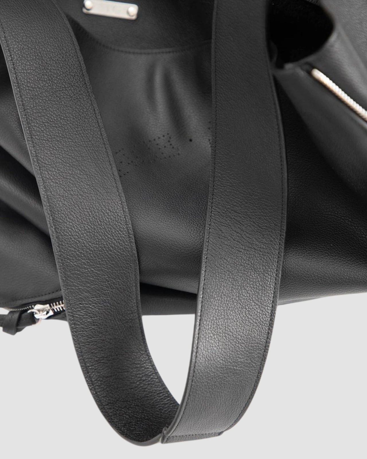 expanding bag six 95 black perforation 4