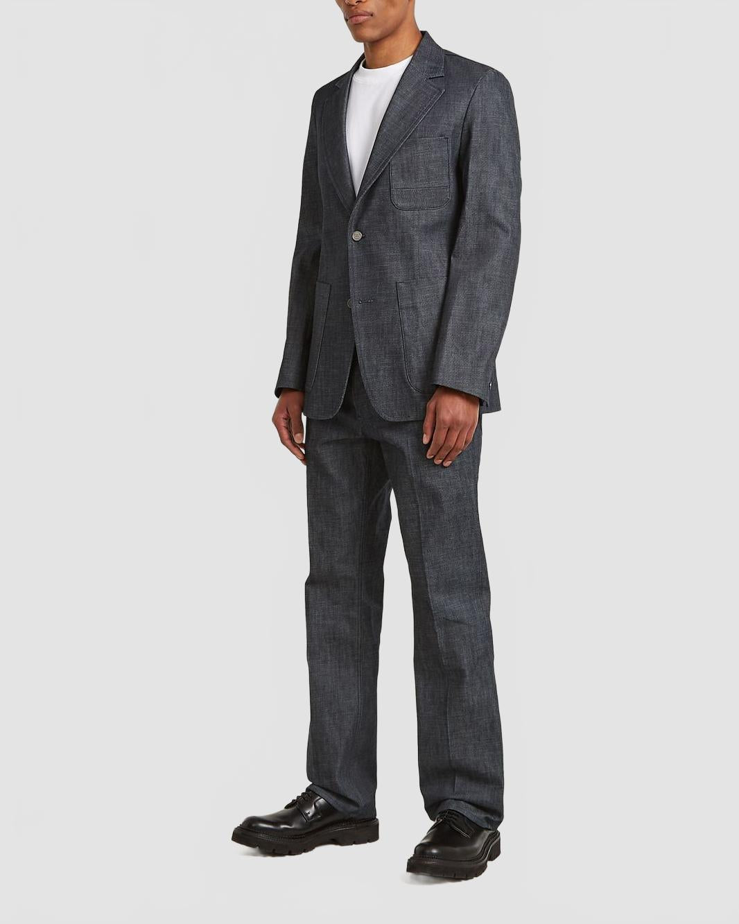 g star blazer selvedge rr denim bleu fonce 2520 25285 2529