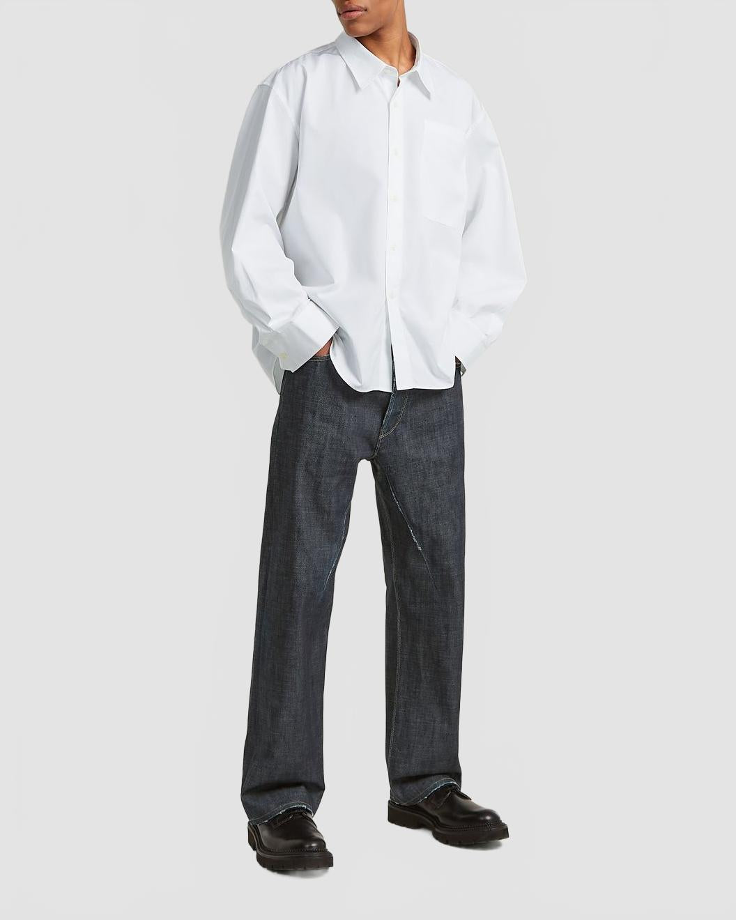 g star chemise rr oversized blanc 20 284 29