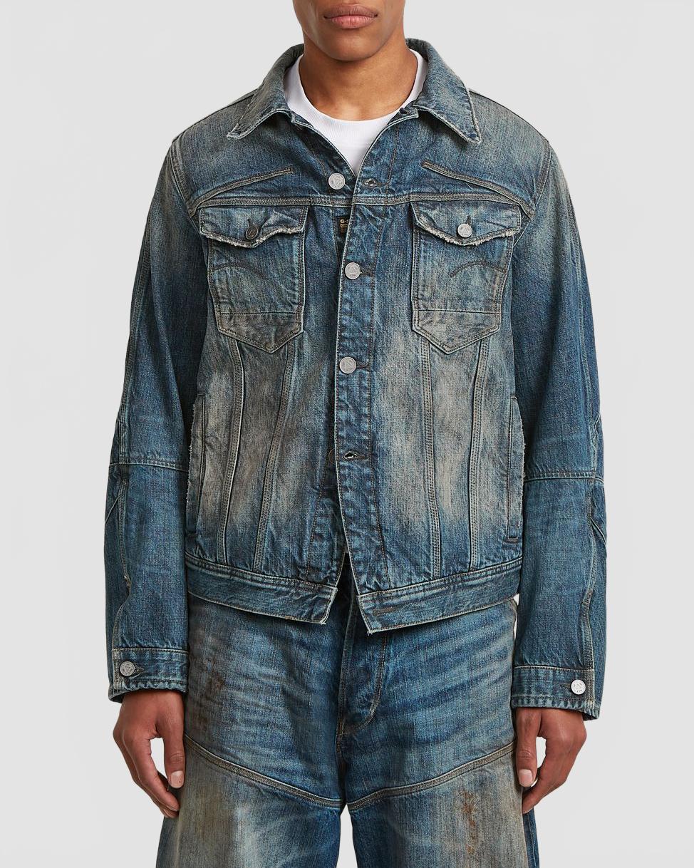 g star veste selvedge rr vinny homme bleu fonce 2520 252812 2529