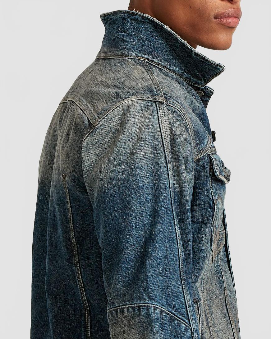 g star veste selvedge rr vinny homme bleu fonce 2520 252813 2529