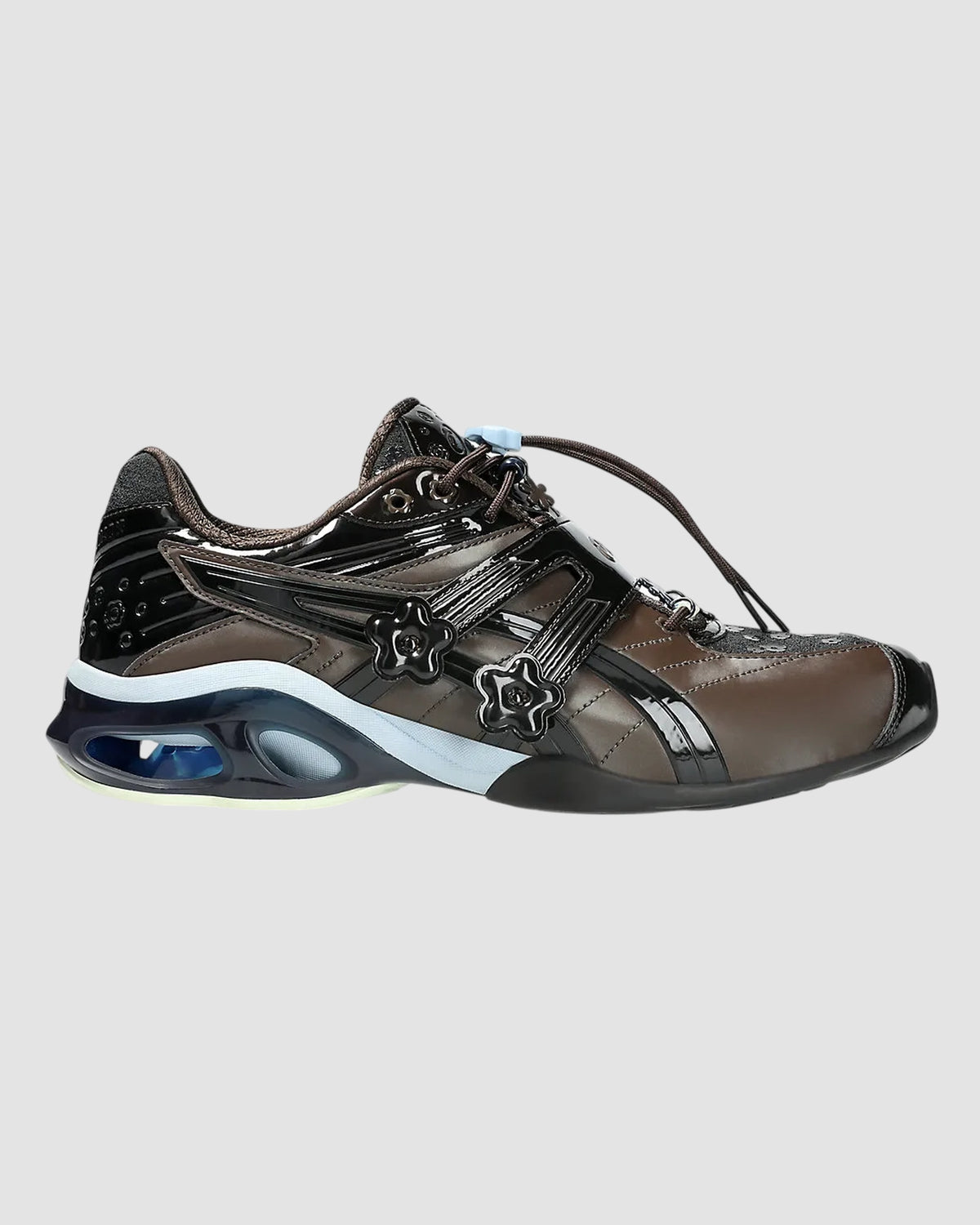 gel kinetic fr x cecilie bahnsen asics black black coffee 1