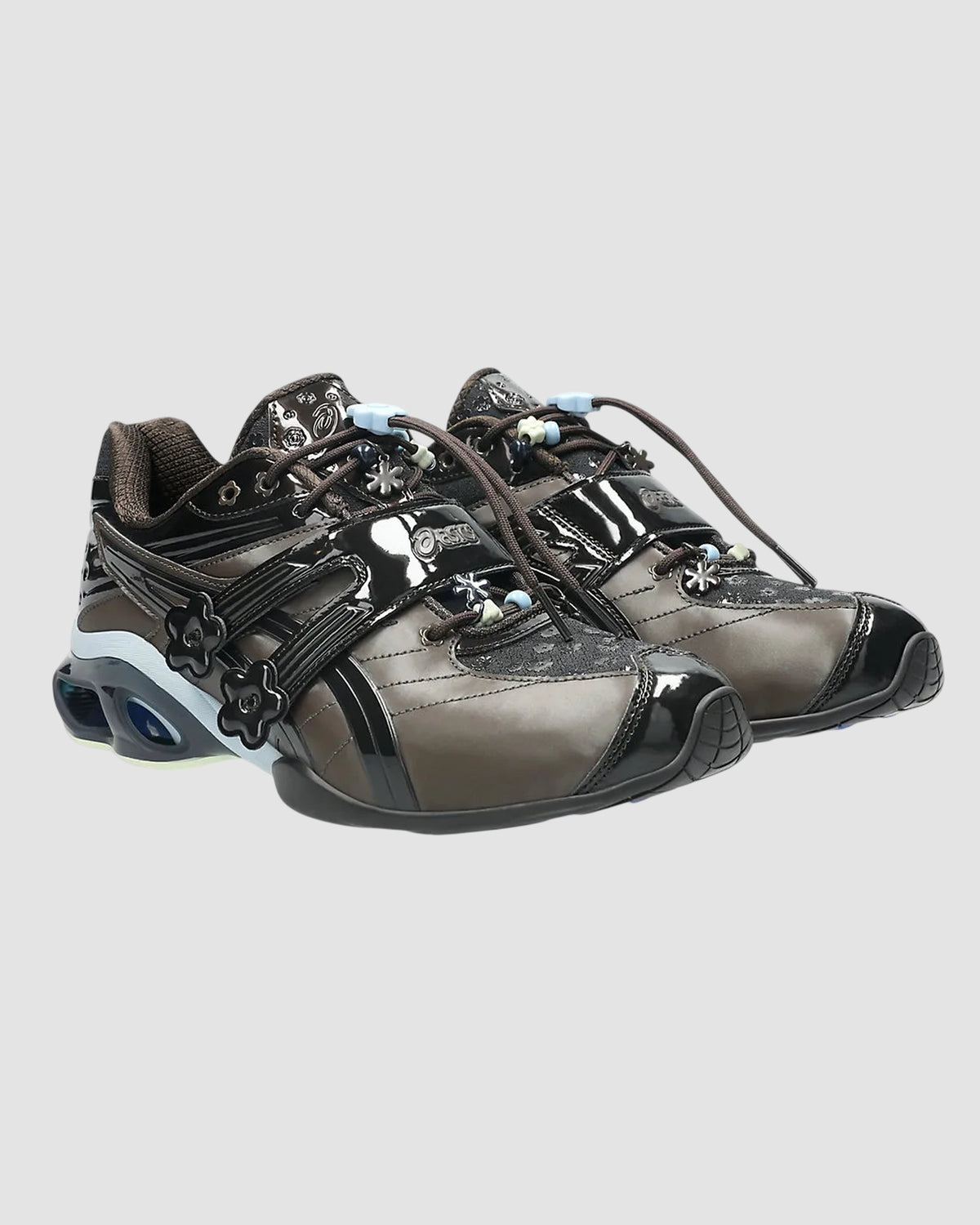 gel kinetic fr x cecilie bahnsen asics black black coffee 3