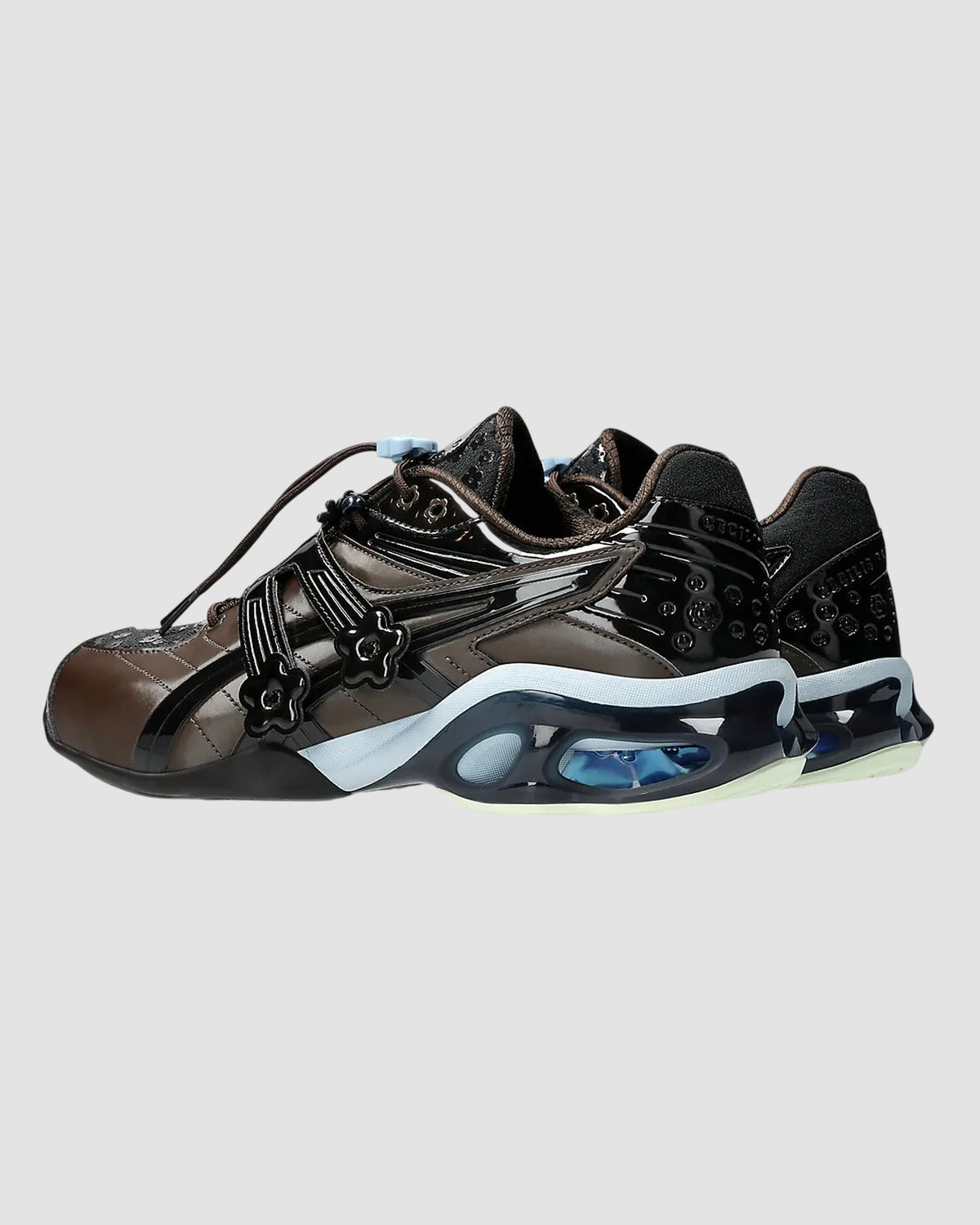 gel kinetic fr x cecilie bahnsen asics black black coffee 4