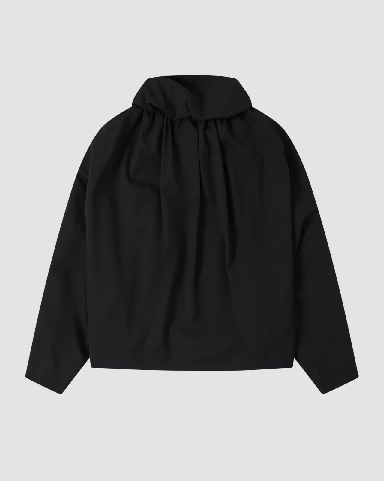 helmond gathered blouson kiko kostadinov crow black 2