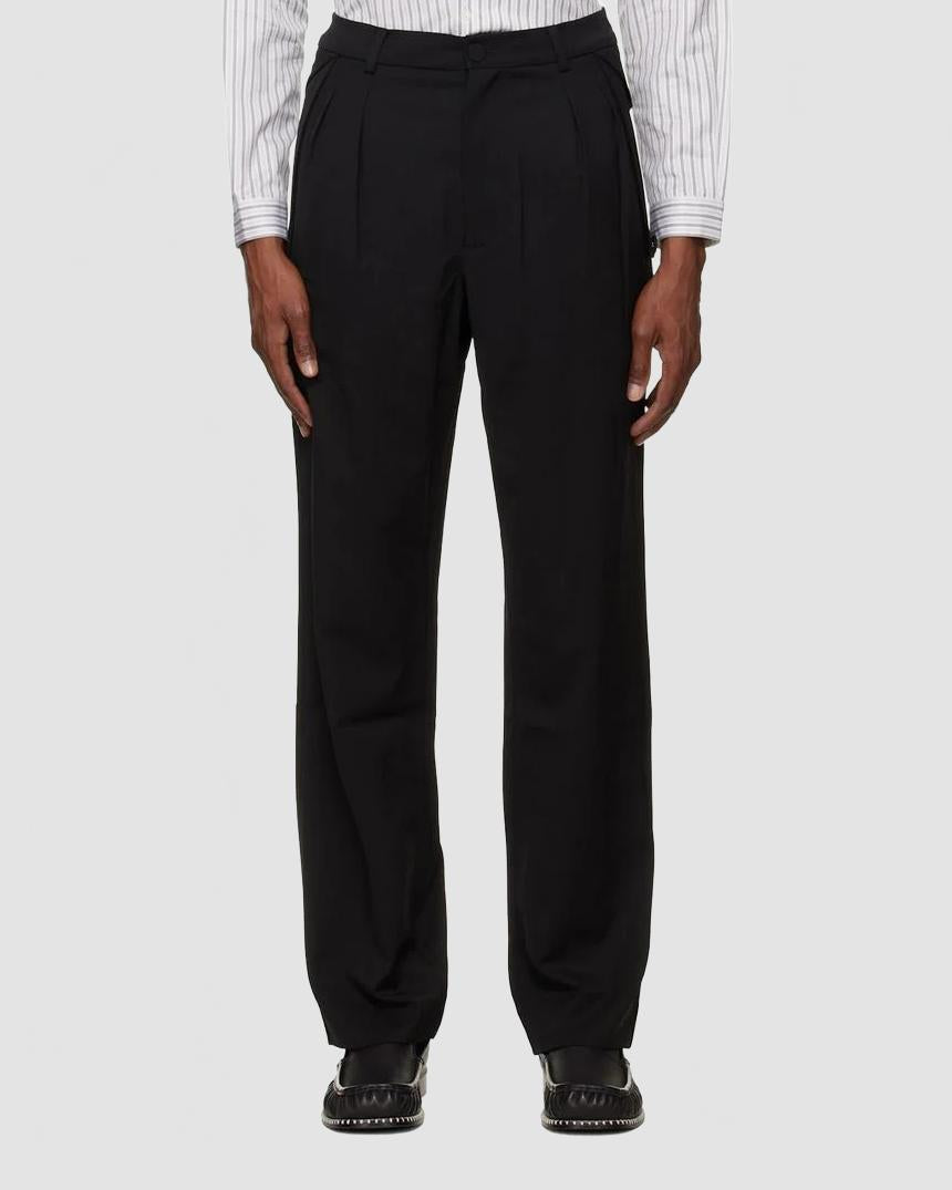 kiko kostadinov Crow Black Bruin Trousers