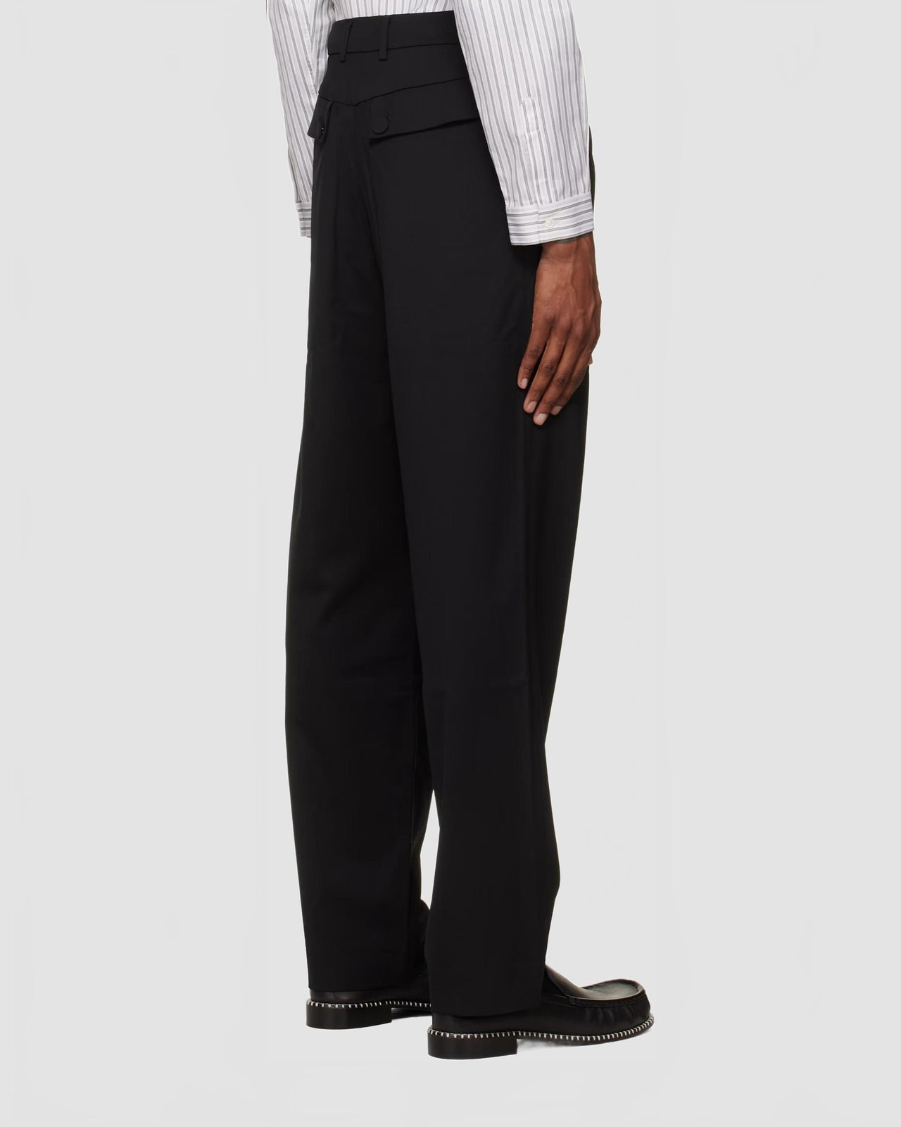 kiko kostadinov black bruin trousers 20 281 29