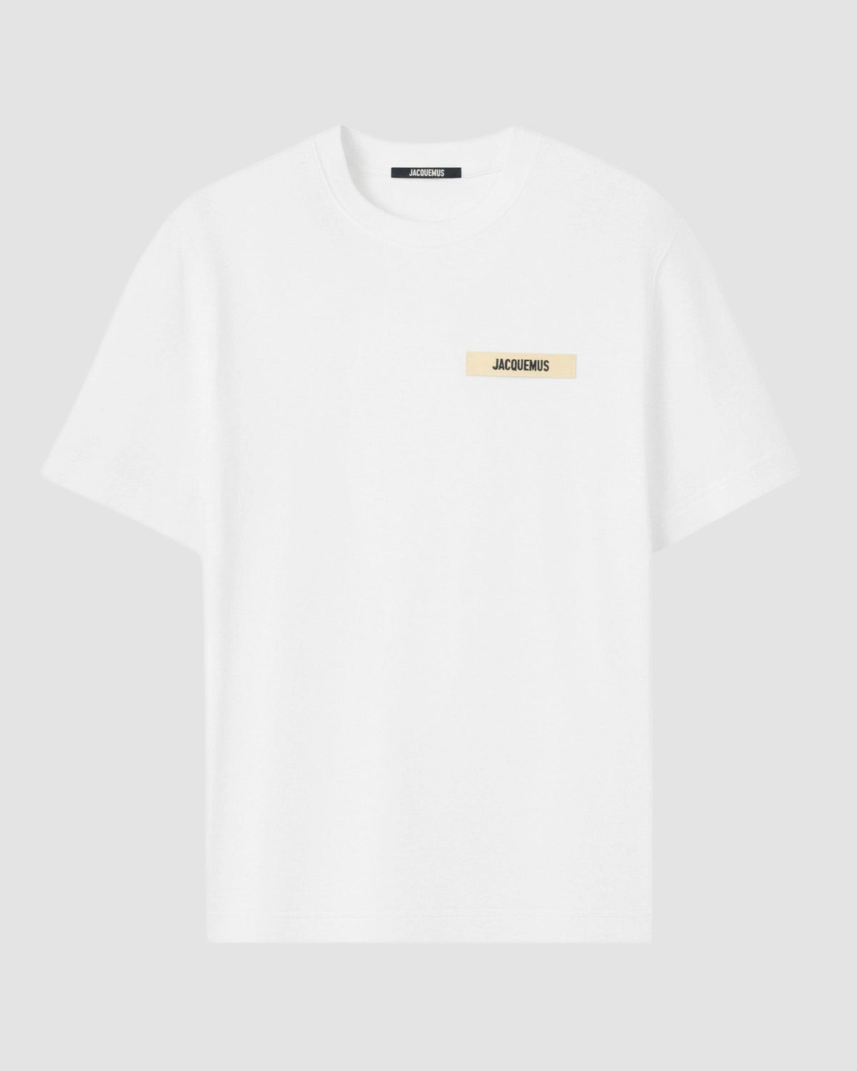le tshirt gros grain jacquemus white 1