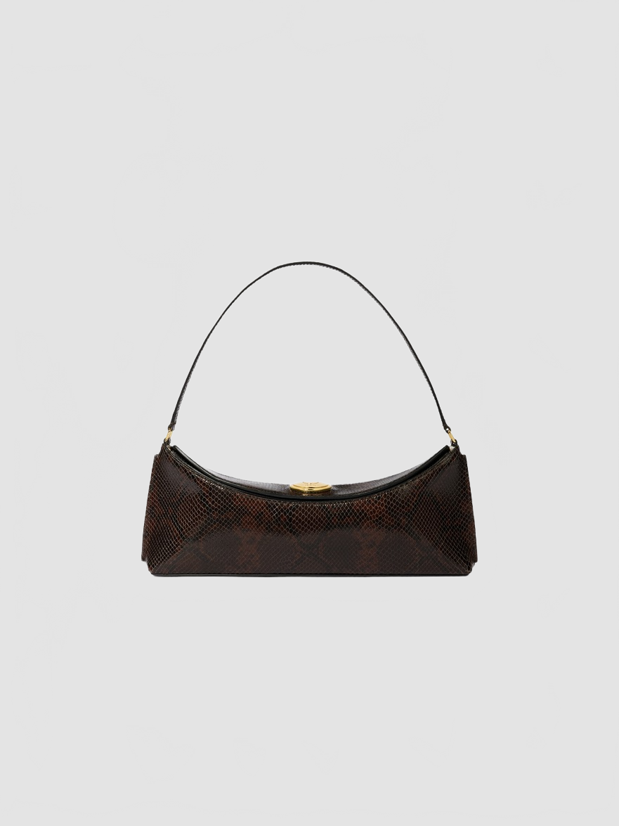 La Pochette Ovalo - Jacquemus - Dark Brown